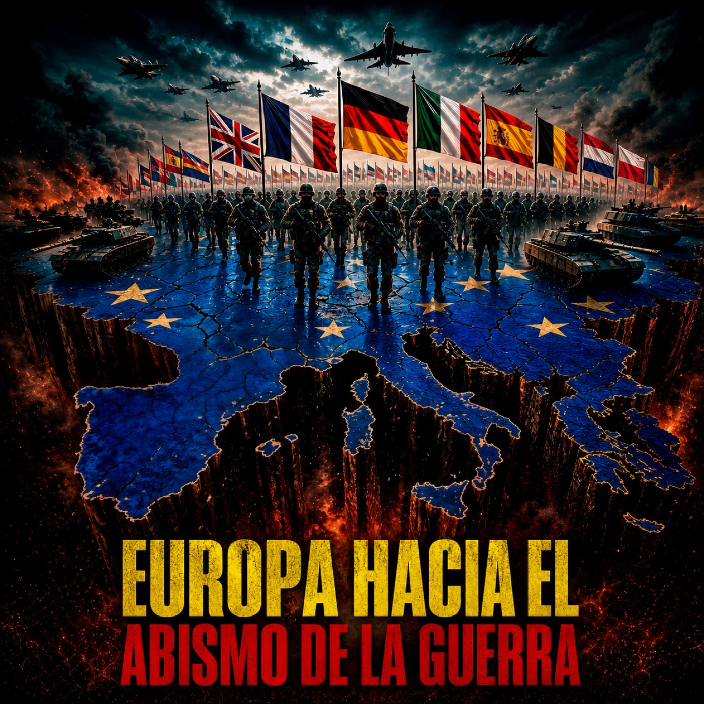Alemania se arma y arrastra a Europa a la guerra contra Rusia