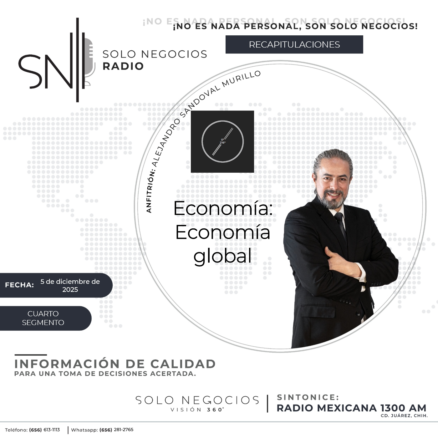 [SNR] Cuarto segmento de Solo Negocios Radio del 5 de diciembre de 2025 episode artwork