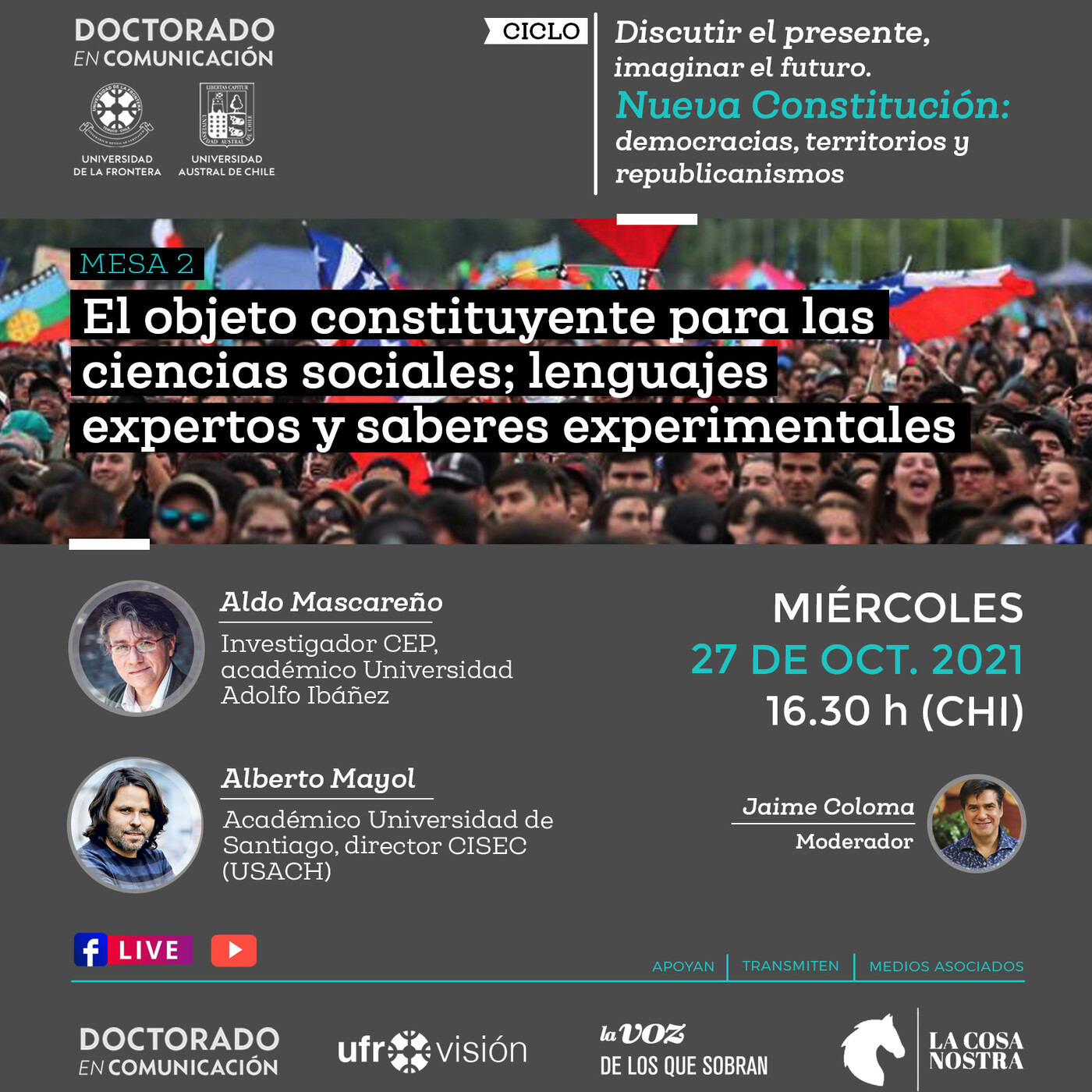 Alberto Mayol en medios