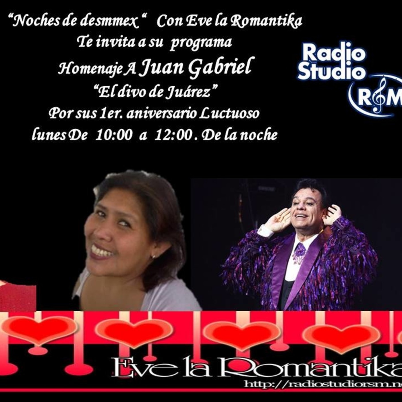 Noches de desmmex con Eve la romantika