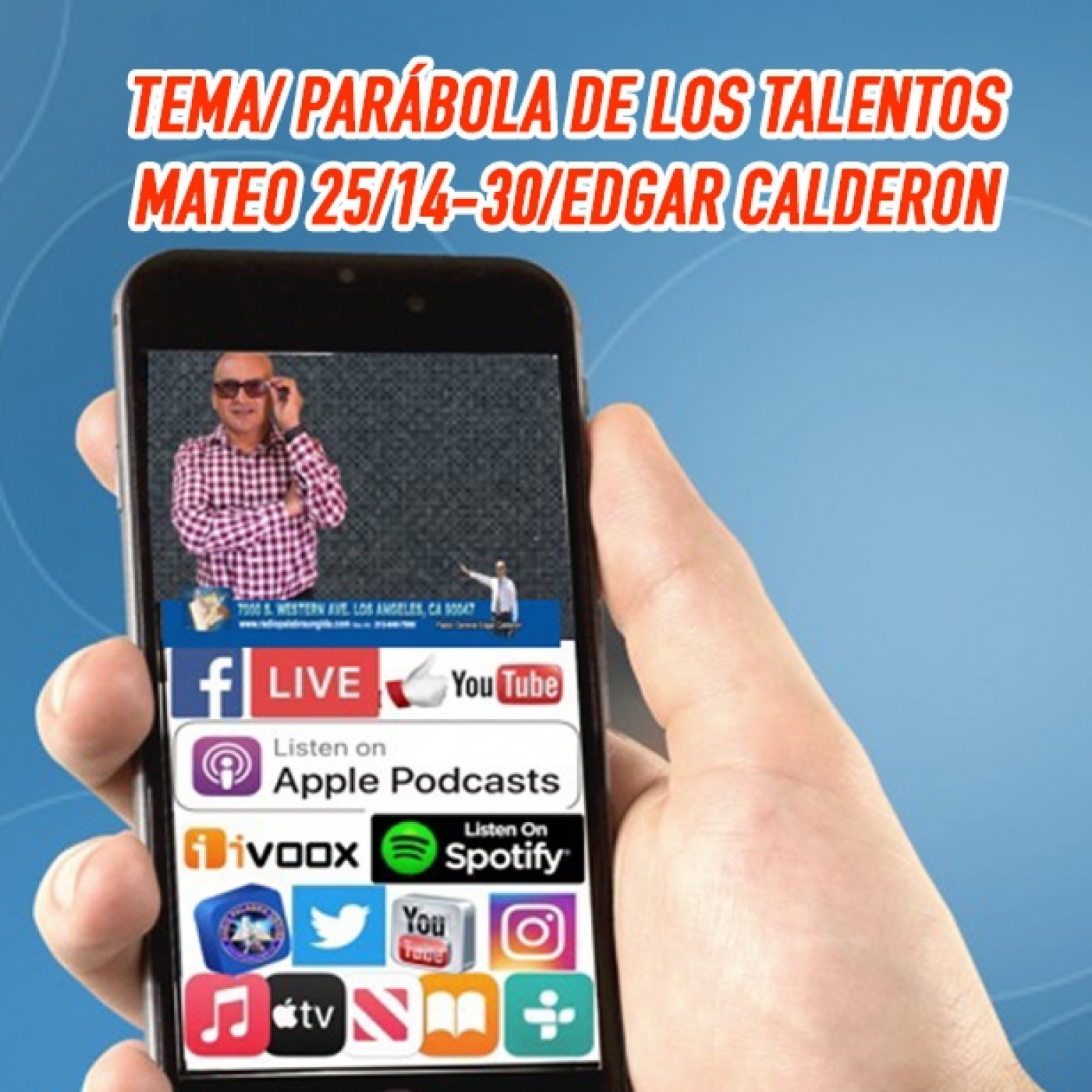 Tema/ Parábola de los talentos Mateo 25/14-30/Edgar Calderon episode artwork