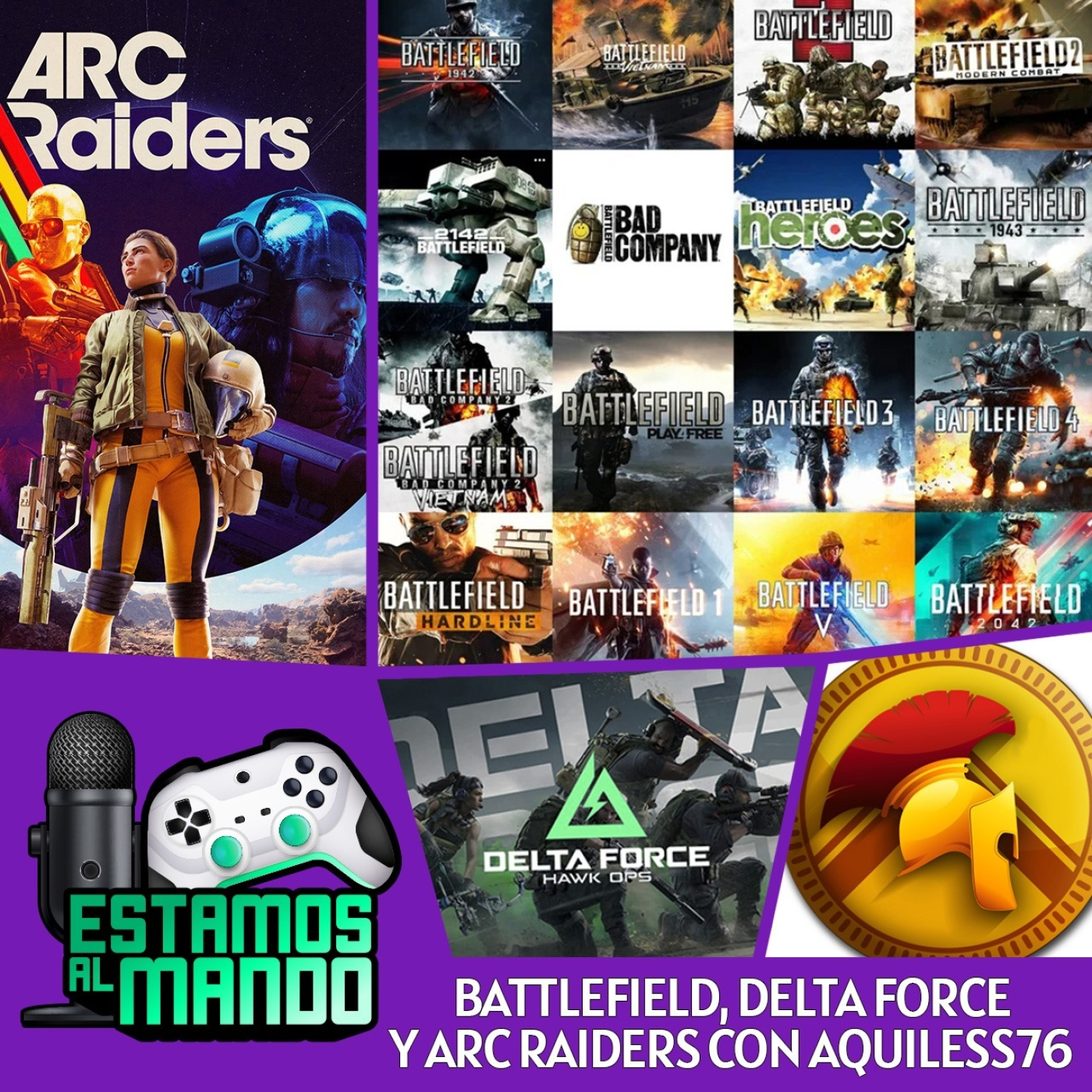 EAM 7-21 -Debate- Saga Battlefield, declive, futuro y competencia con Aquiless76