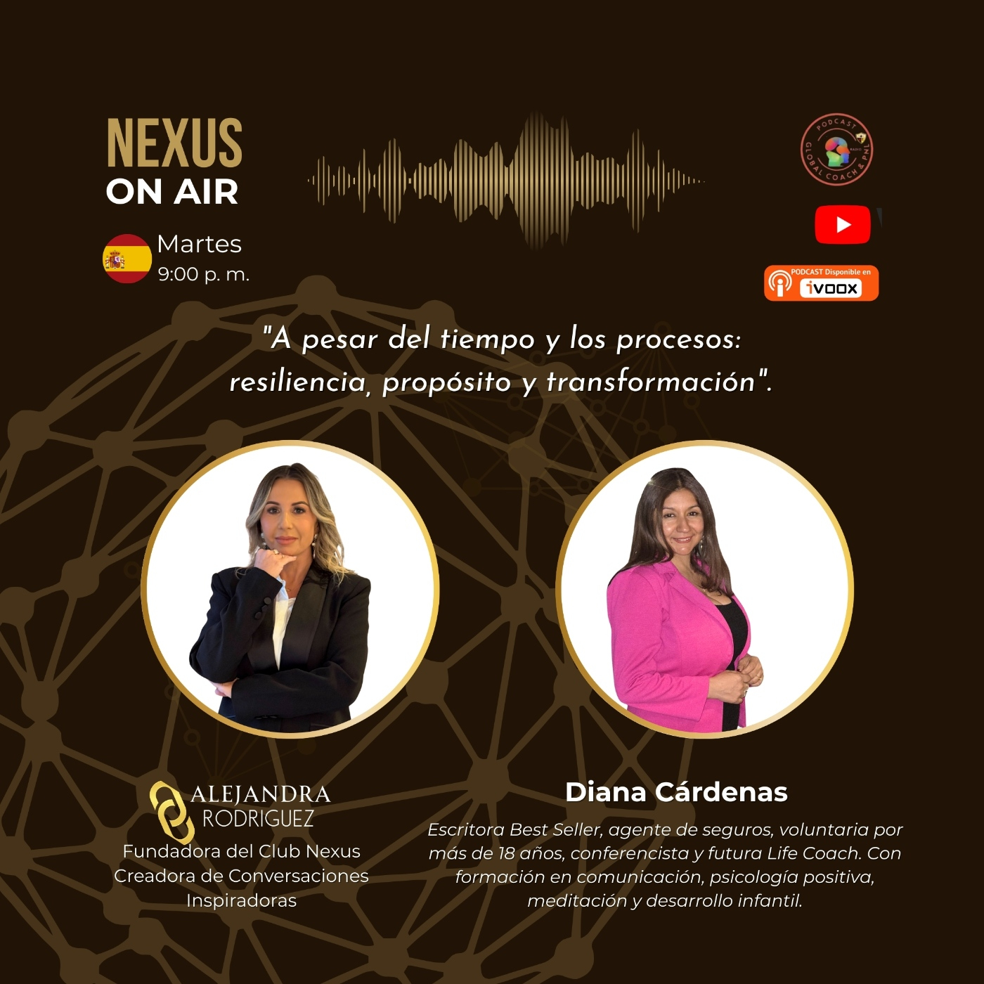 "A pesar del tiempo y los procesos: resiliencia, propósito y transformación" episode artwork