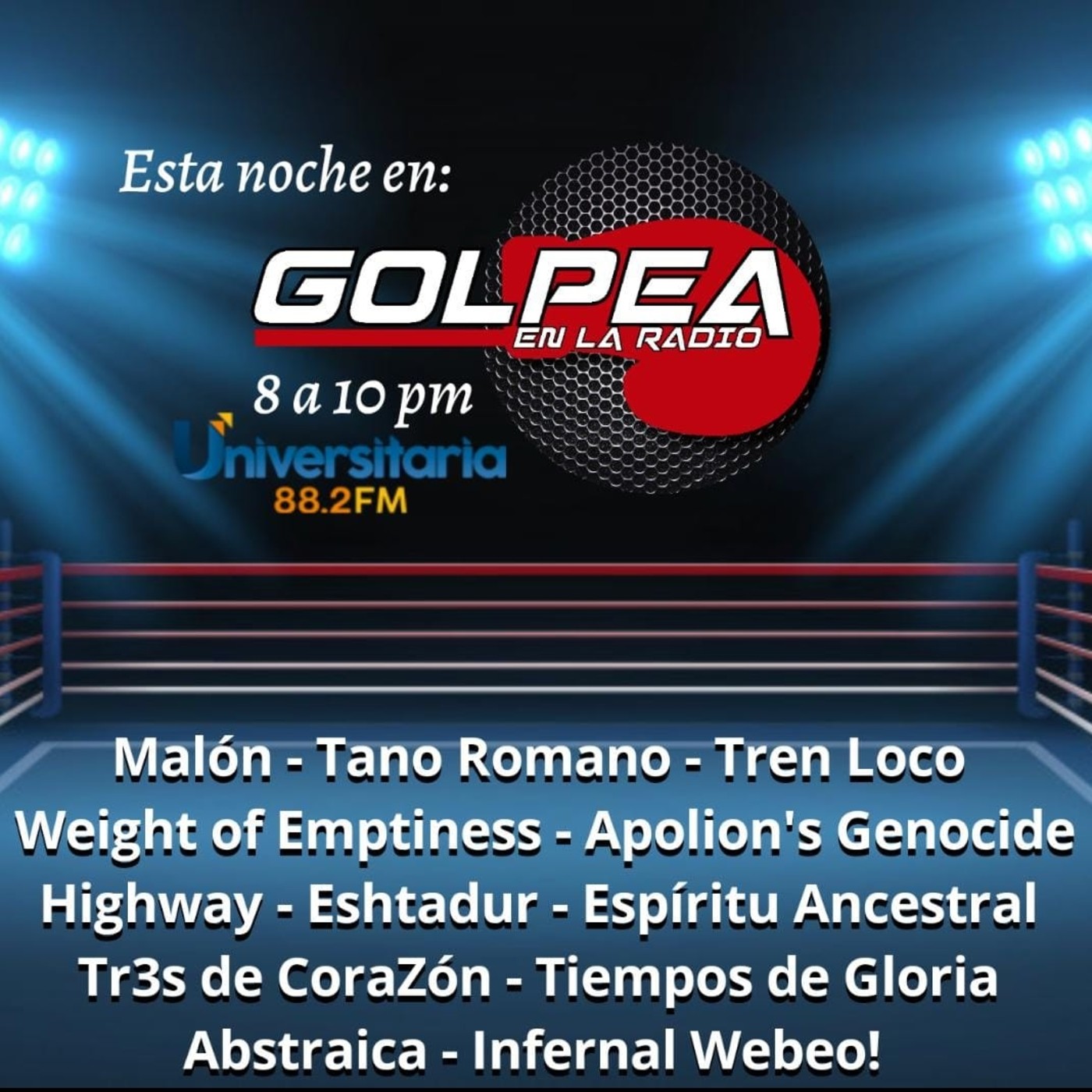 GOLPEA EN LA RADIO