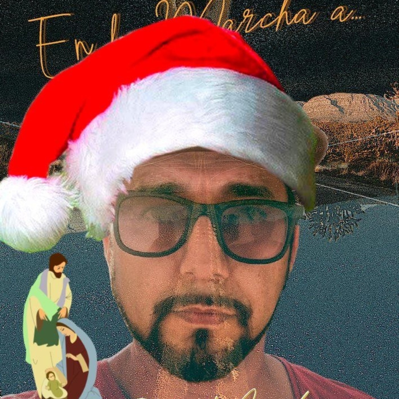 En la marcha a... Richard Acevedo