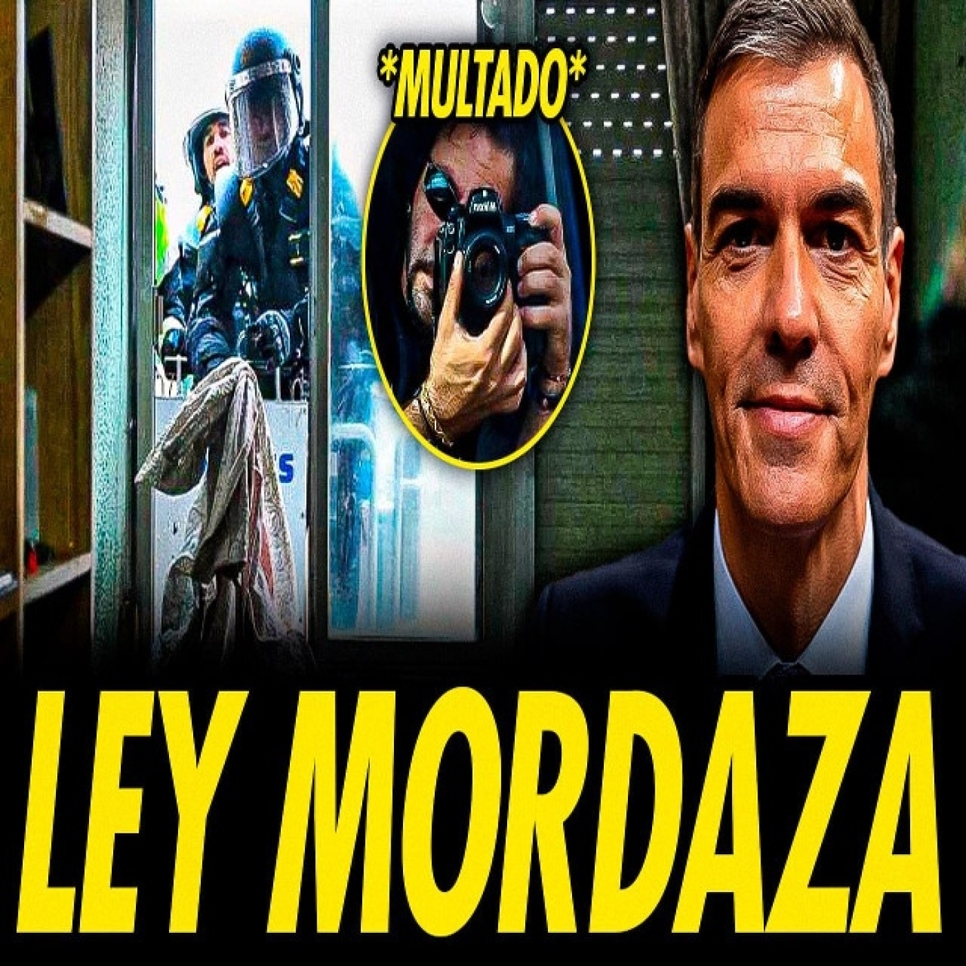 LEY MORDAZA: 30.000€ DE MULTA POR FOTOGRAFIAR UN DESAHUCIO POR UNA DEUDA DE 45€