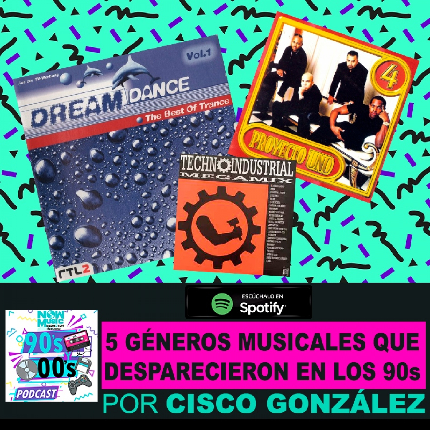 5 Géneros musicales que desaparecieron en los 90s