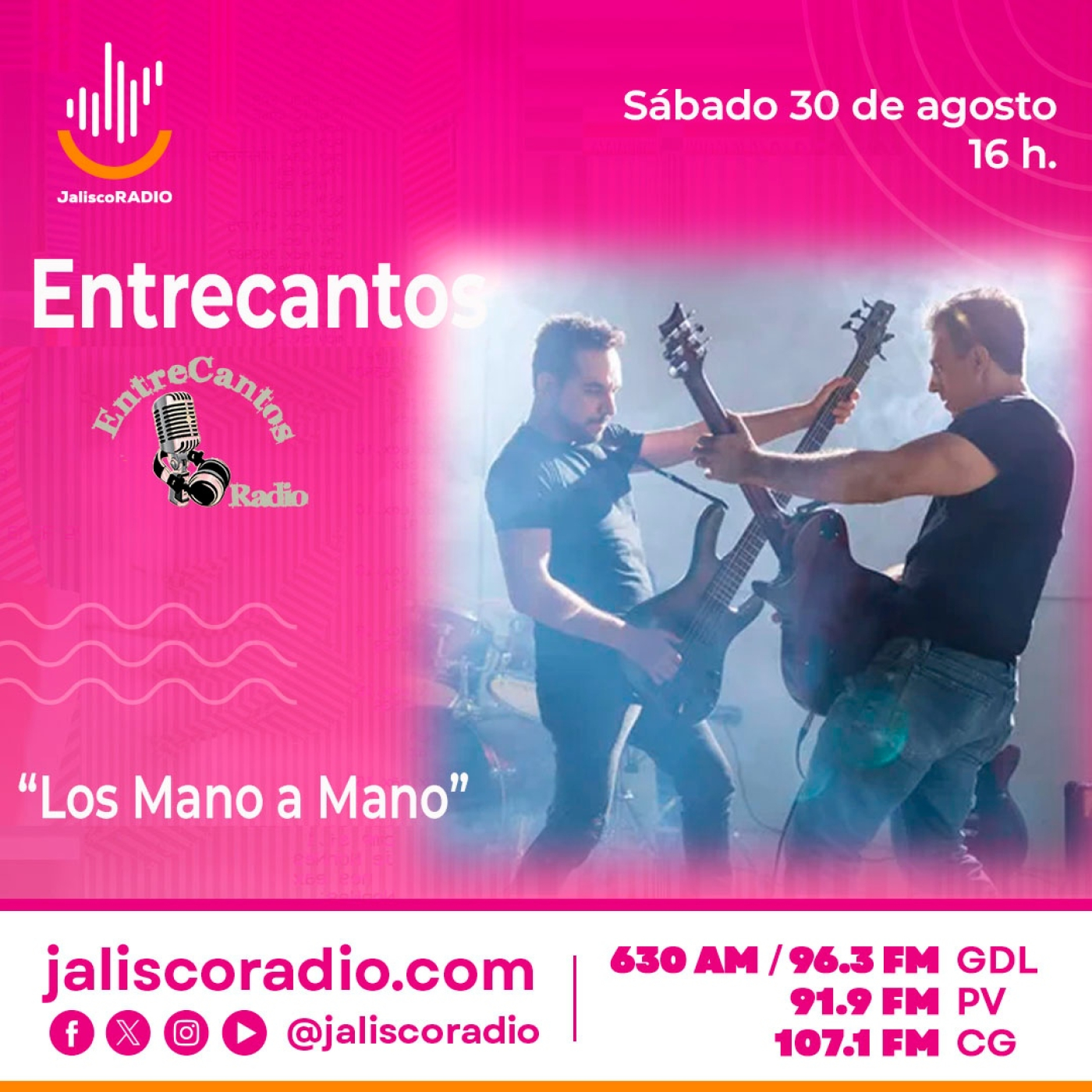 Programa Entrecantos 30 de agosto, 2025: "Los Mano a Mano" episode artwork