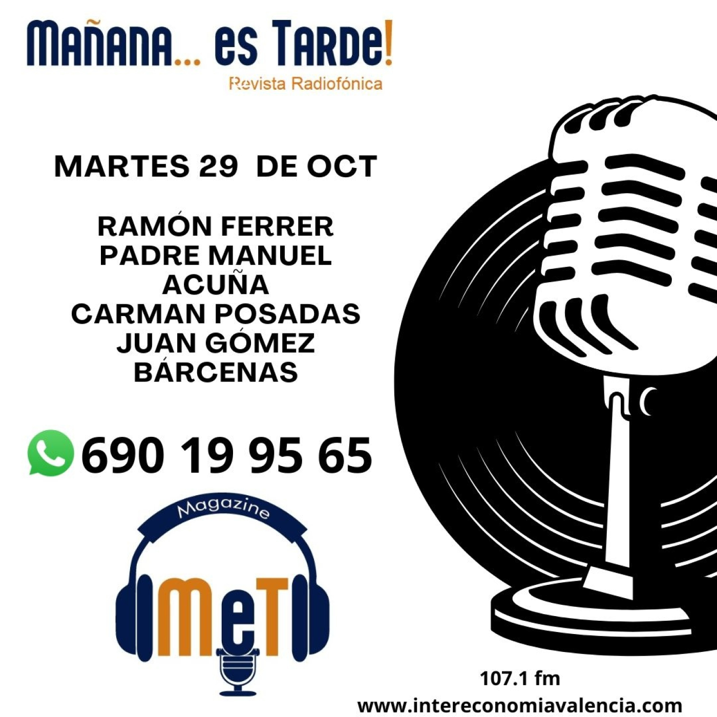 MAÑANA ES TARDE!!! MET