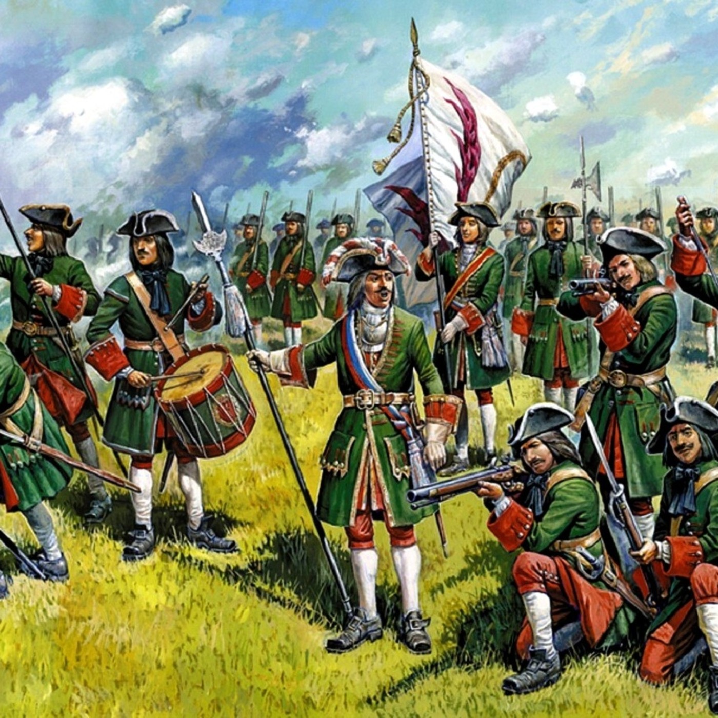Преображенский полк 18 век