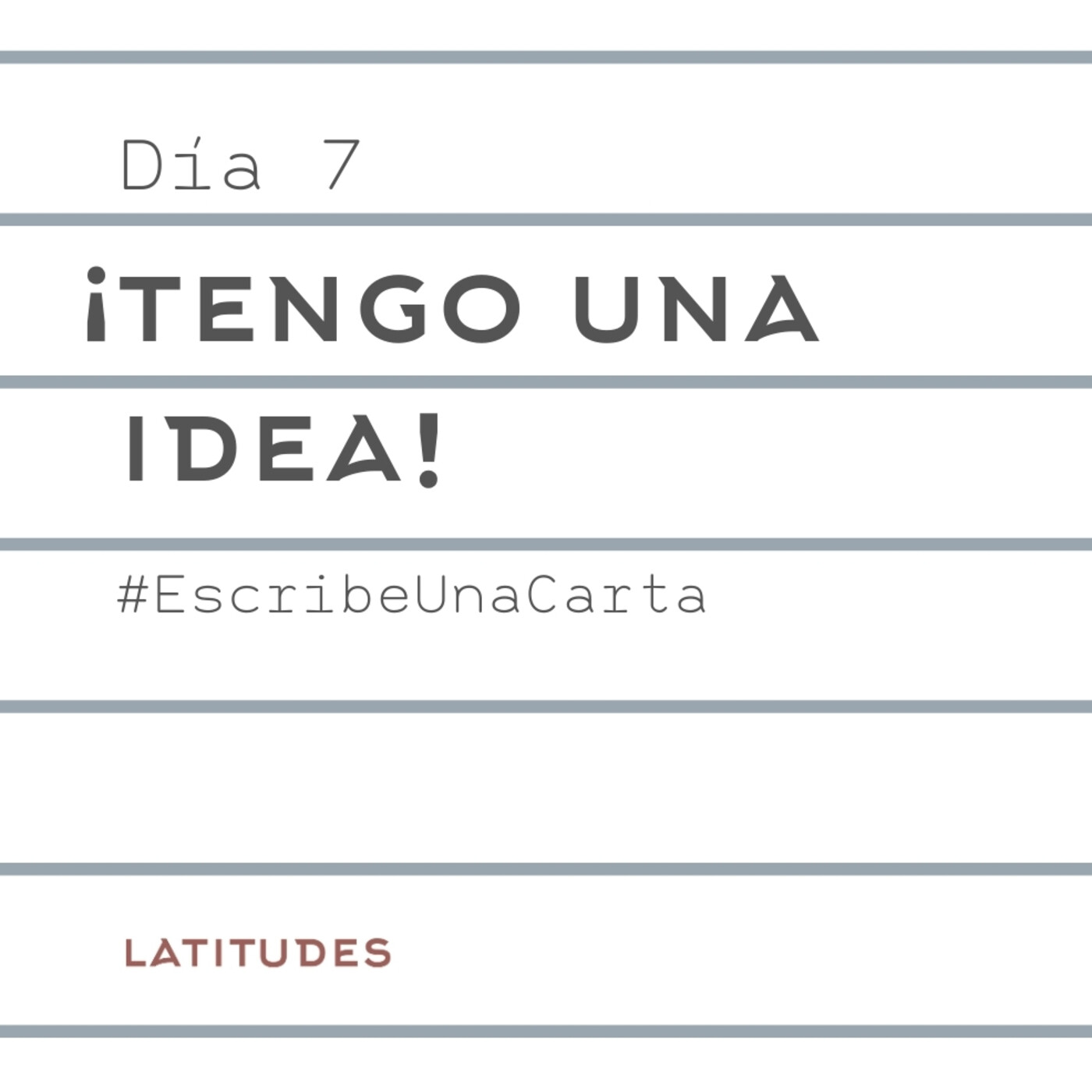 Escribe una carta