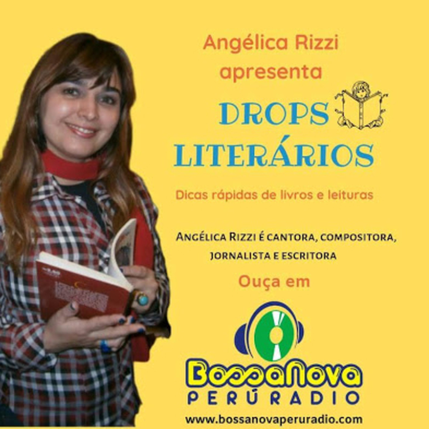 Drops Literários com Angélica Rizzi