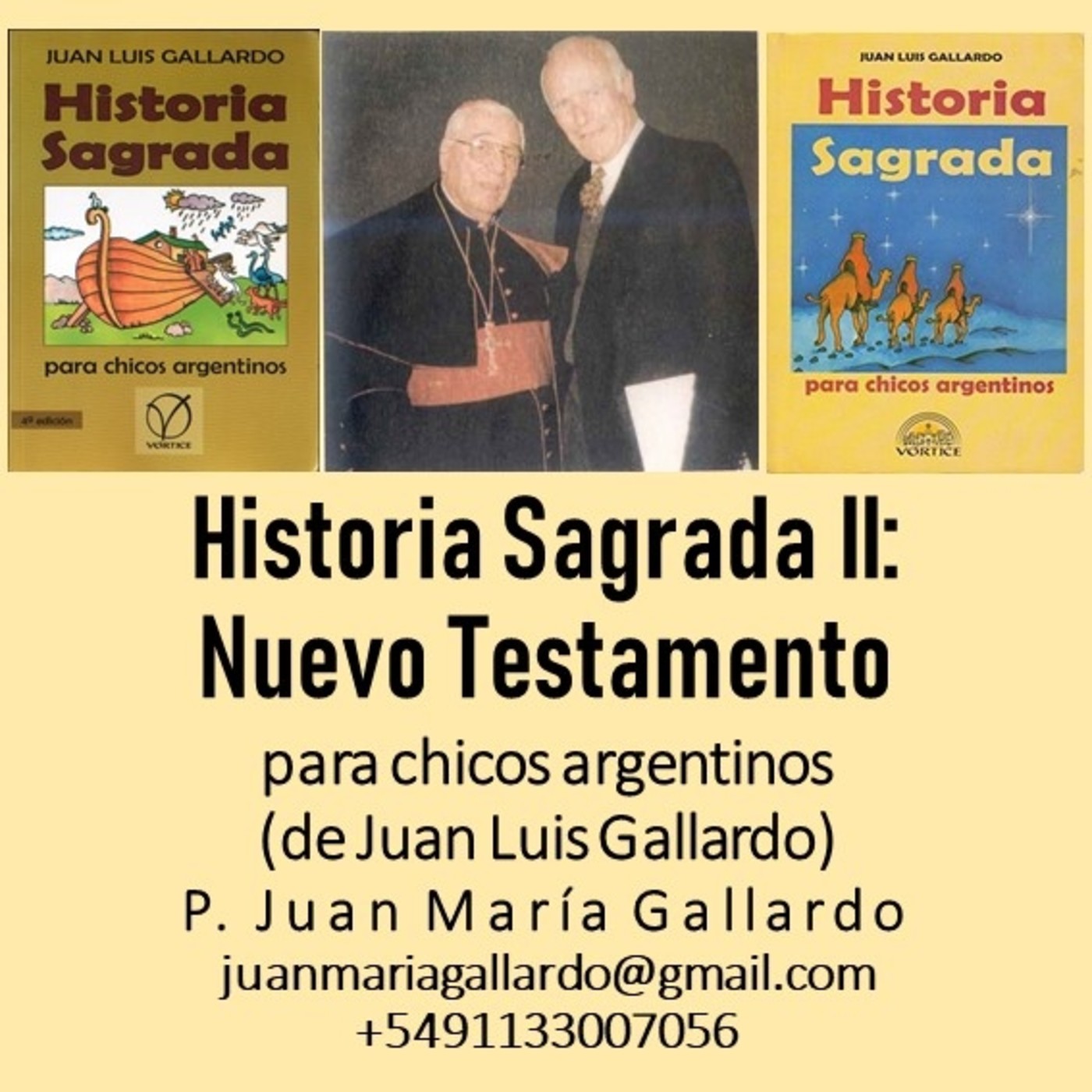 Juan María Gallardo 15B: Historia Sagrada: Nuevo