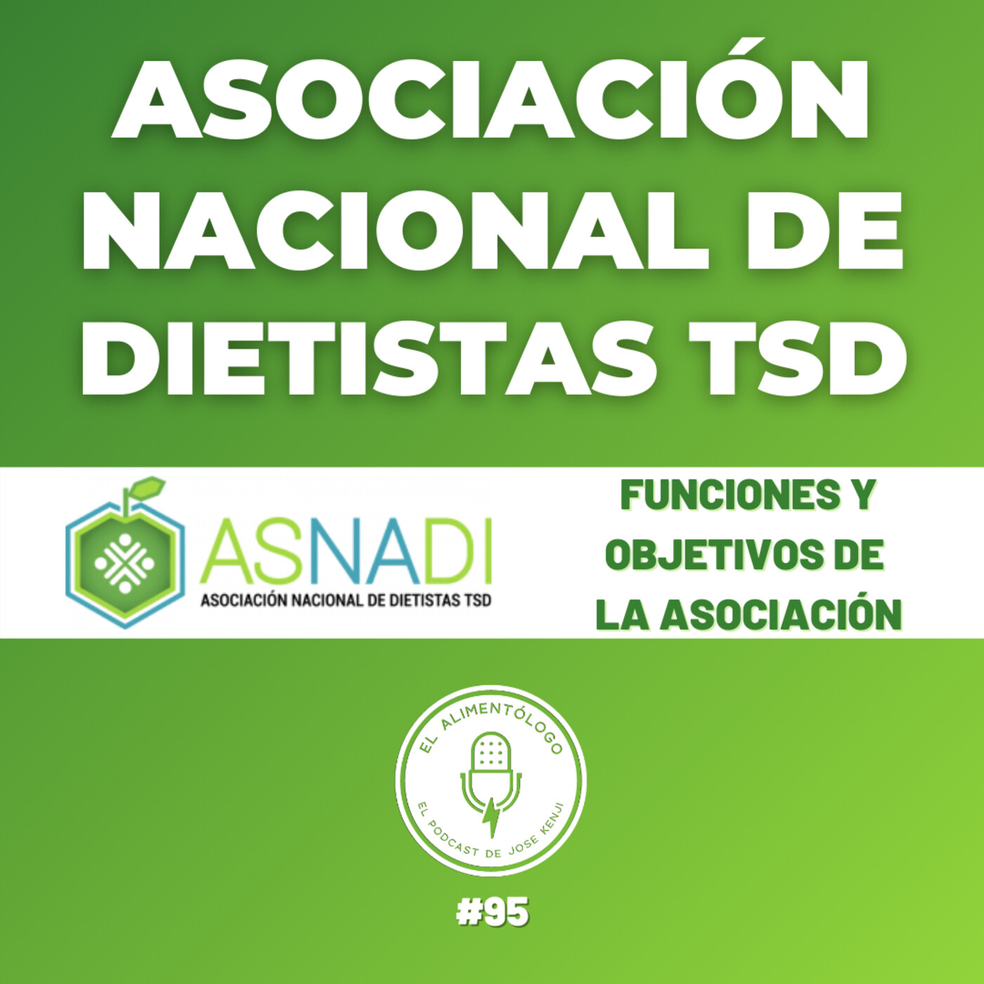 95. Funciones de la Asociación Nacional de Dietistas TSD  ASNADI