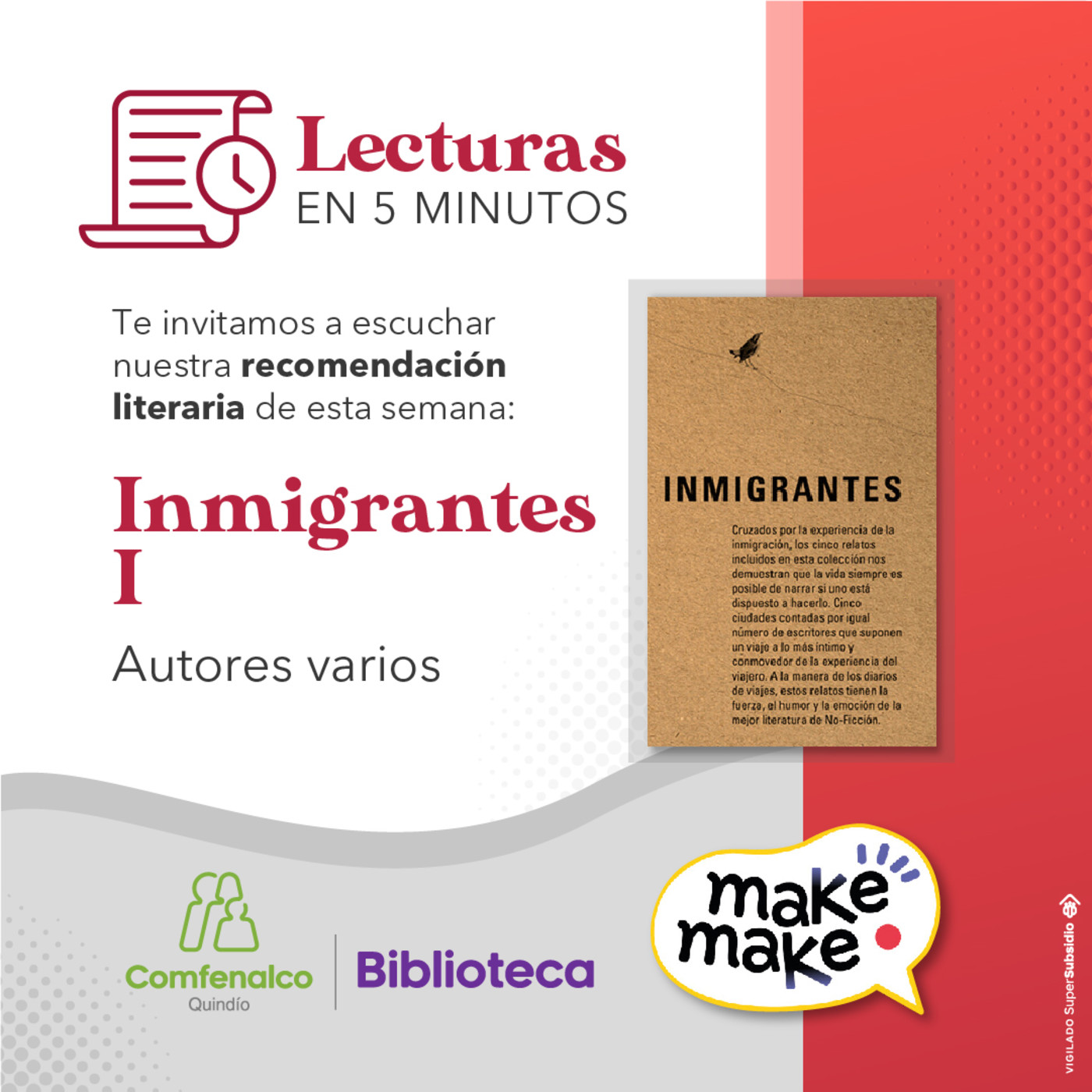 Lecturas en Cinco Minutos