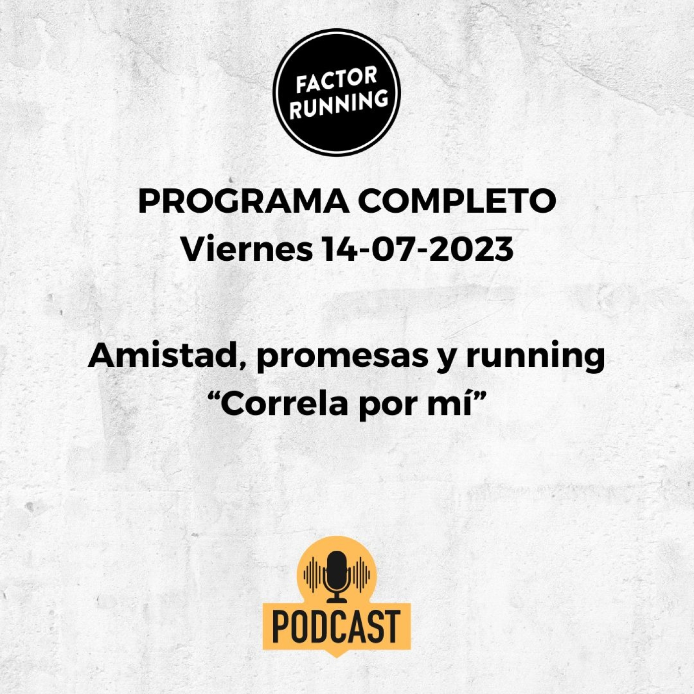 Podcast Factor Running