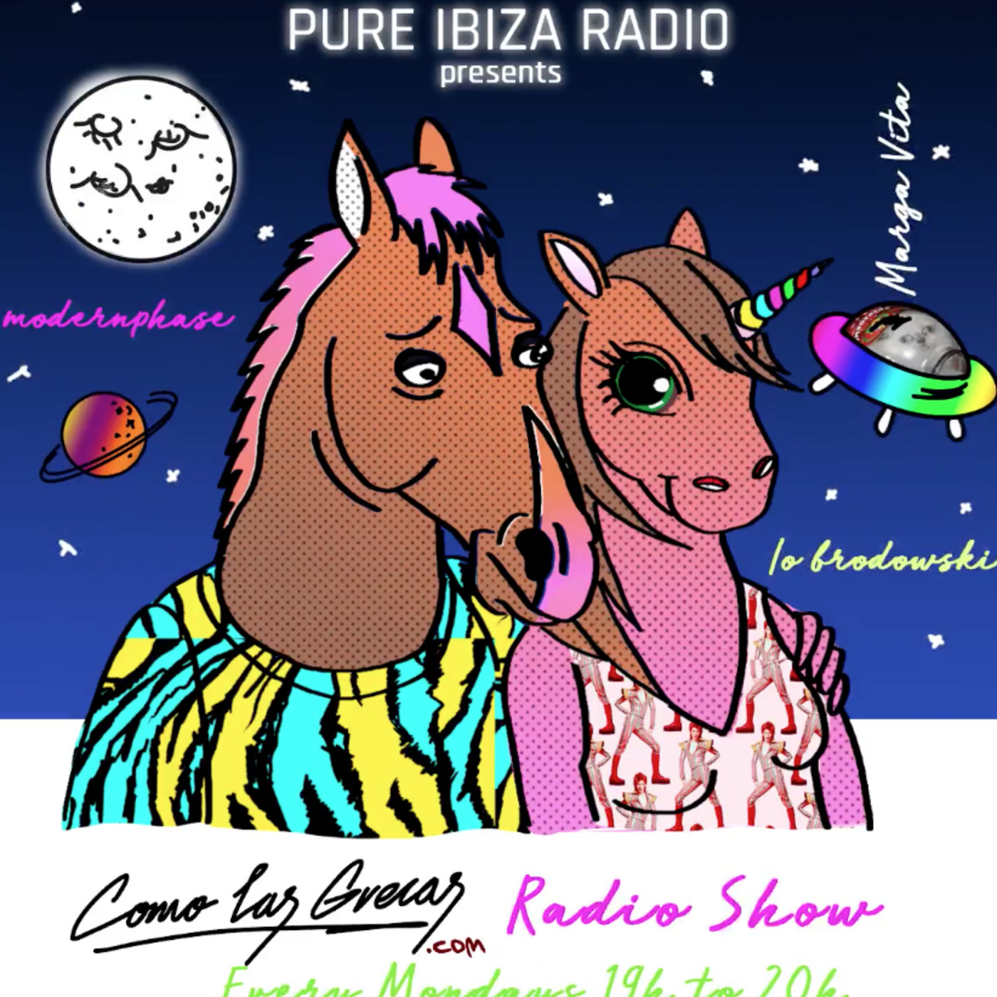 1º Como las Grecas Radio Show - Pure Ibiza Radio - Featured by Io Brodowski - Mixed by Modernphase