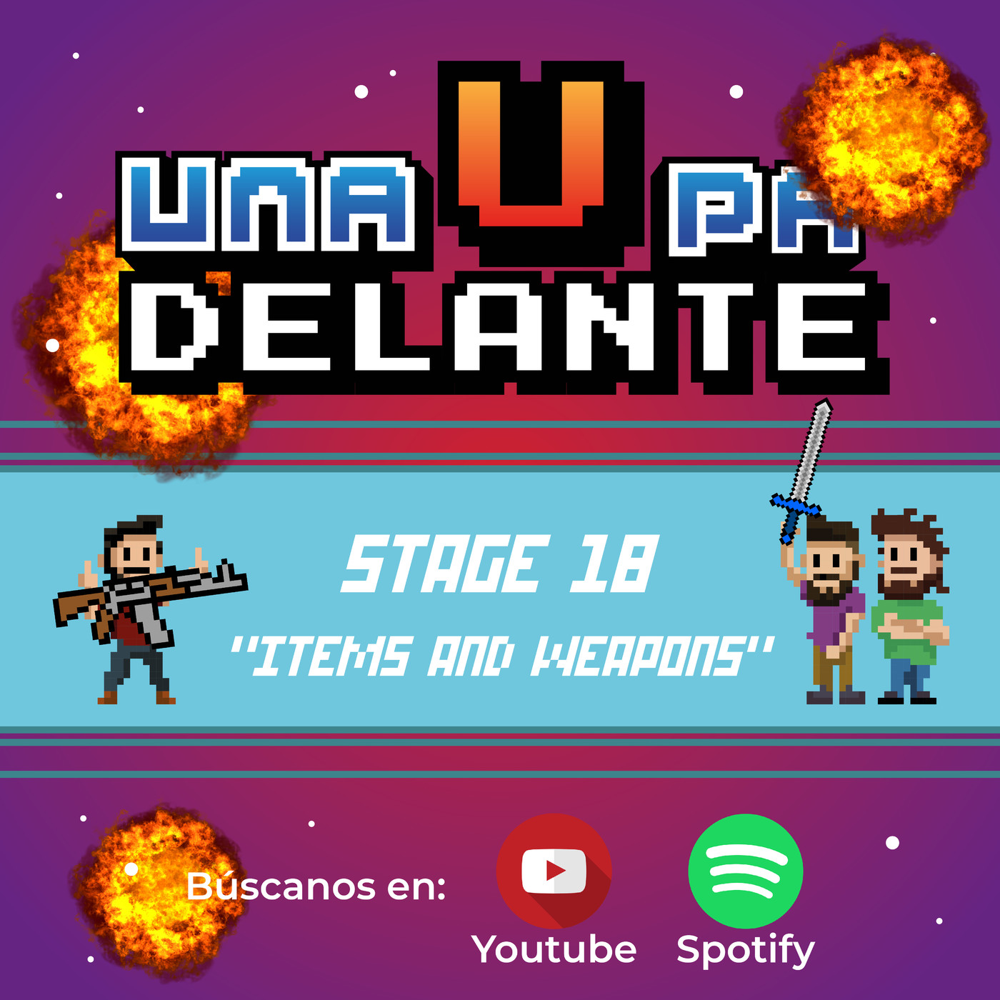 Una U pa Delante