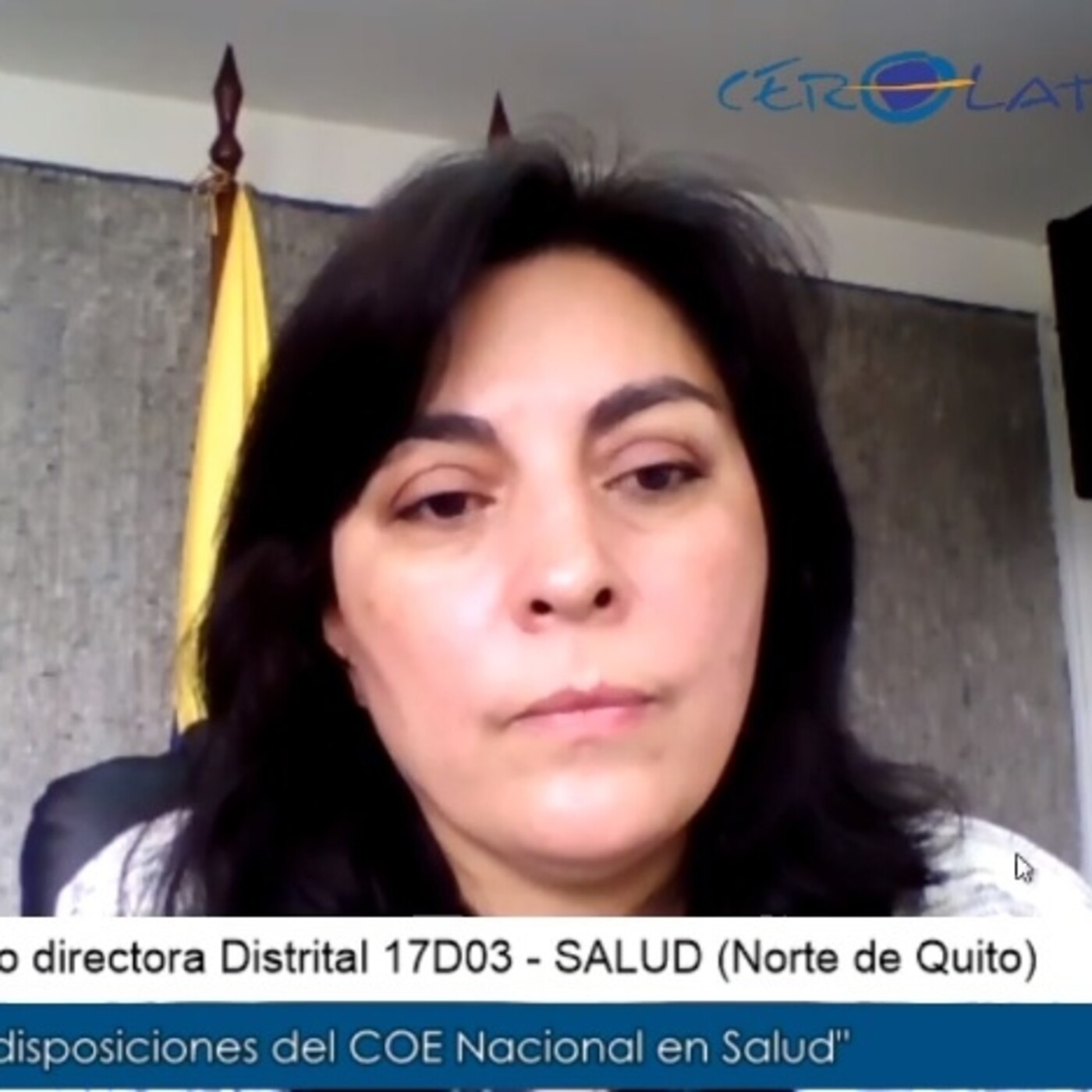 Entrevista Dra. Paulina Proaño directora Distrital 17D03 - SALUD 09 09 2020