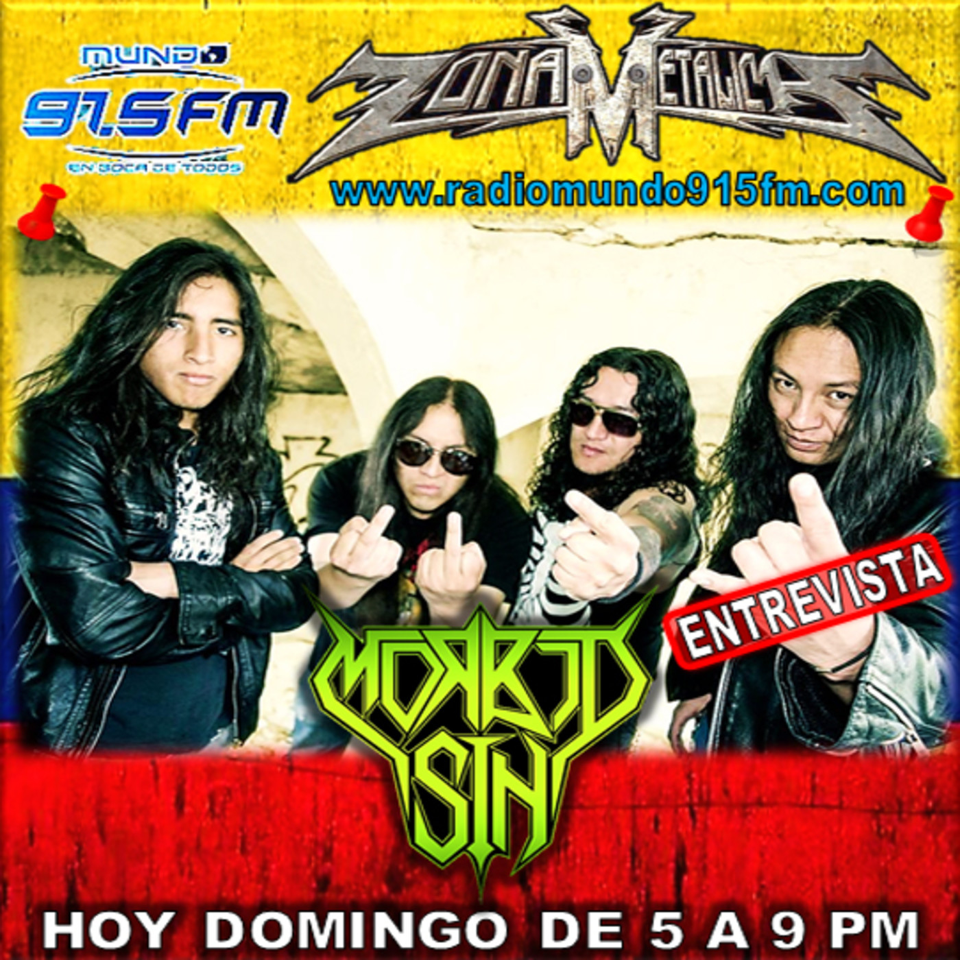ZONA METALICA ENTREVISTA A MORBID SIN 8-julio-2018 episode artwork