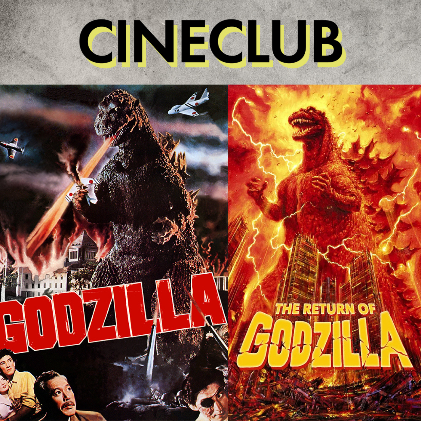 Godzilla (1954) y El Retorno de Godzilla (1984) - Cineclub episodio 9 episode artwork