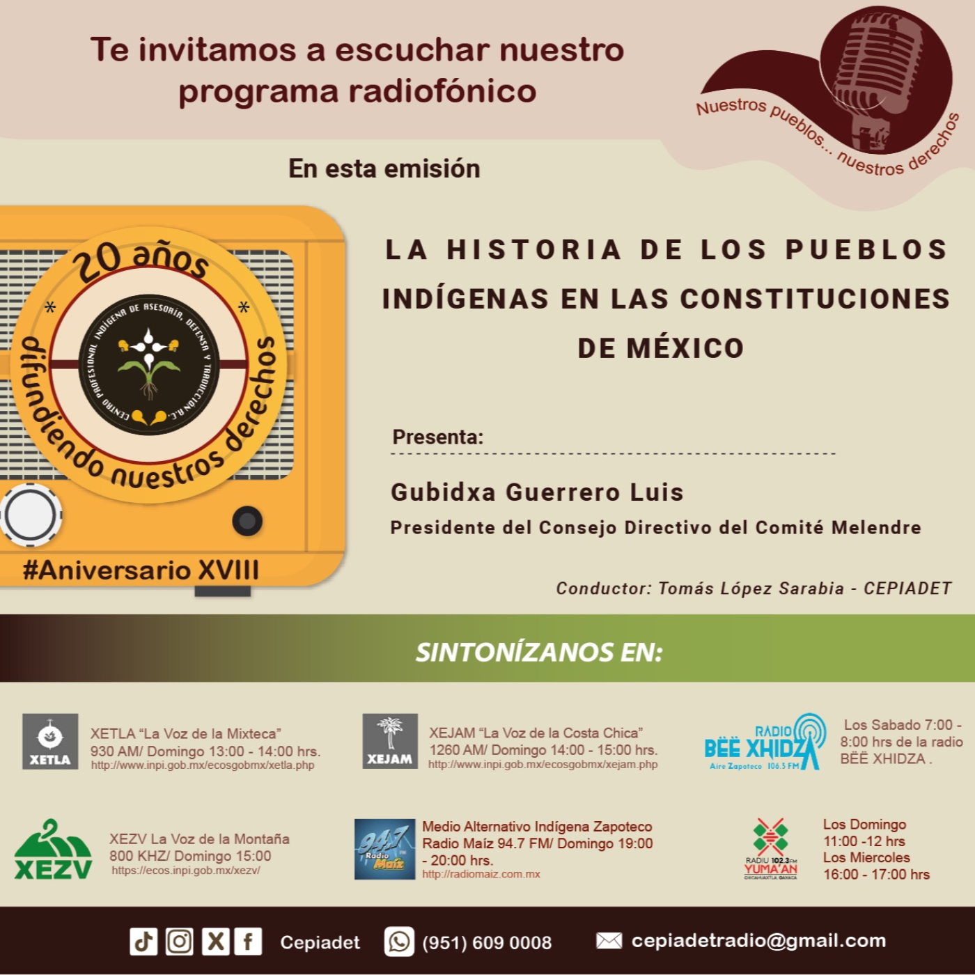 Nuestros Pueblos...Nuestros Derechos