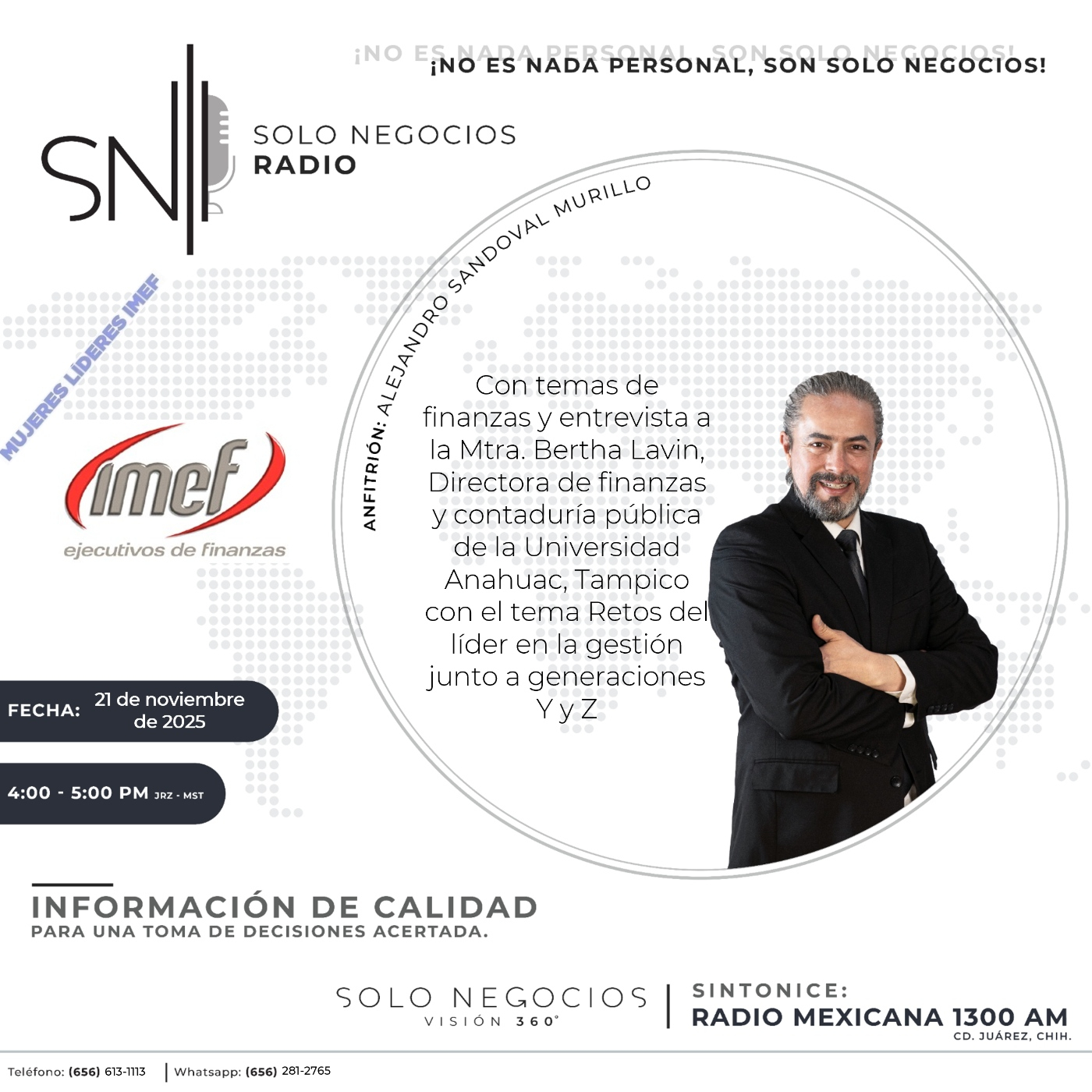 [SNR-21/11/2025] Finanzas