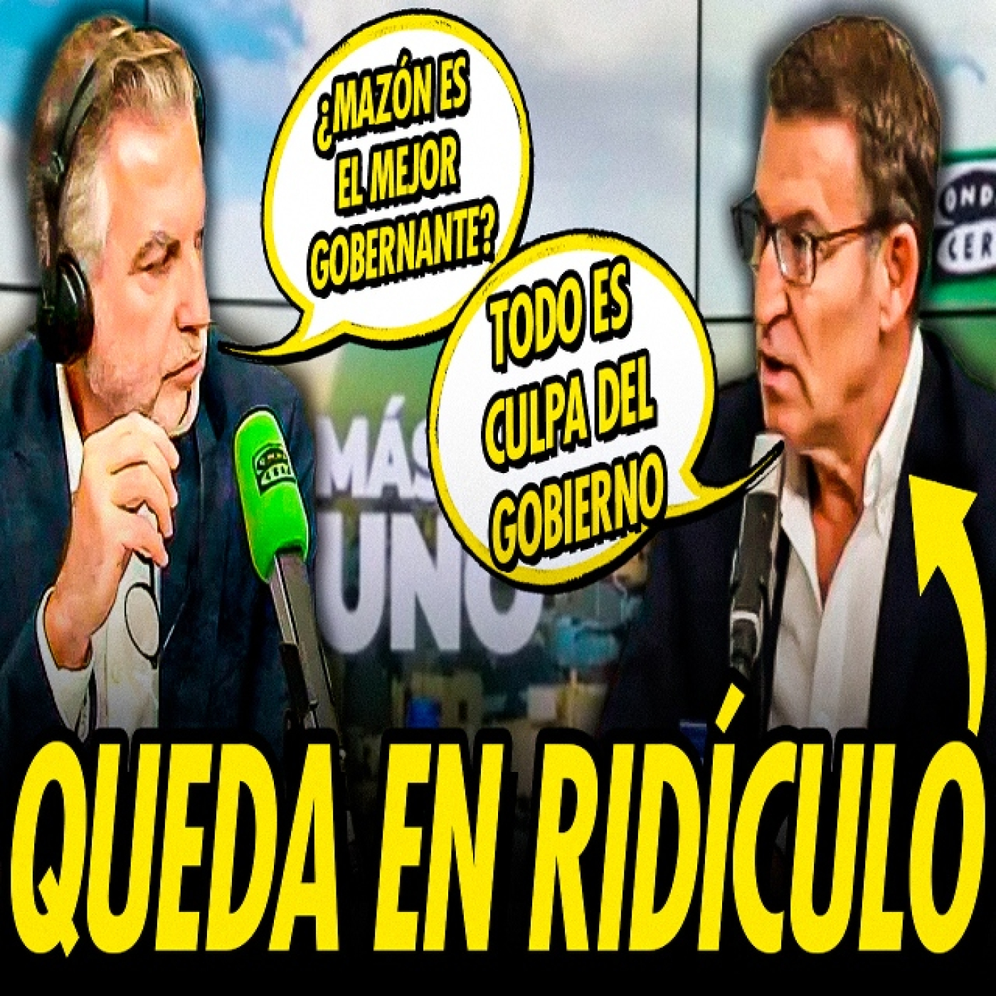 Feijóo queda nuevamente en ridículo con alsina