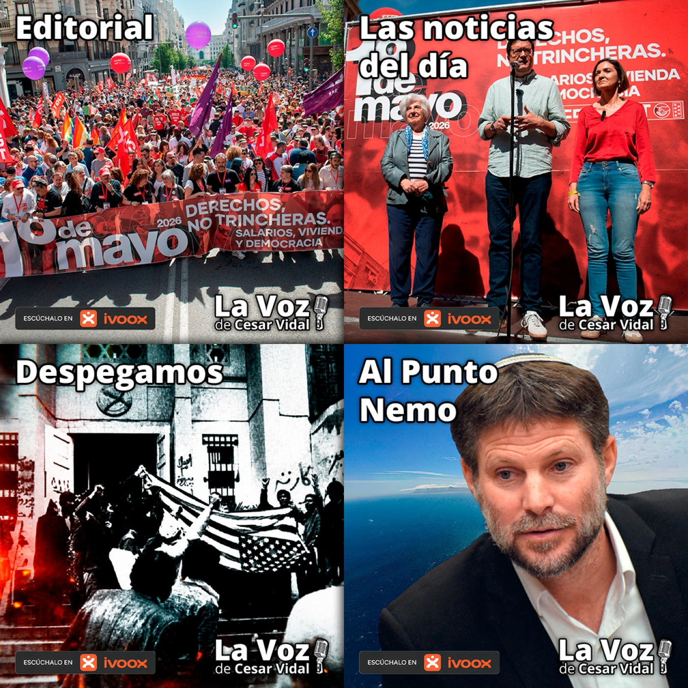 Programa Completo de La Voz de César Vidal - 01/05/26 episode artwork
