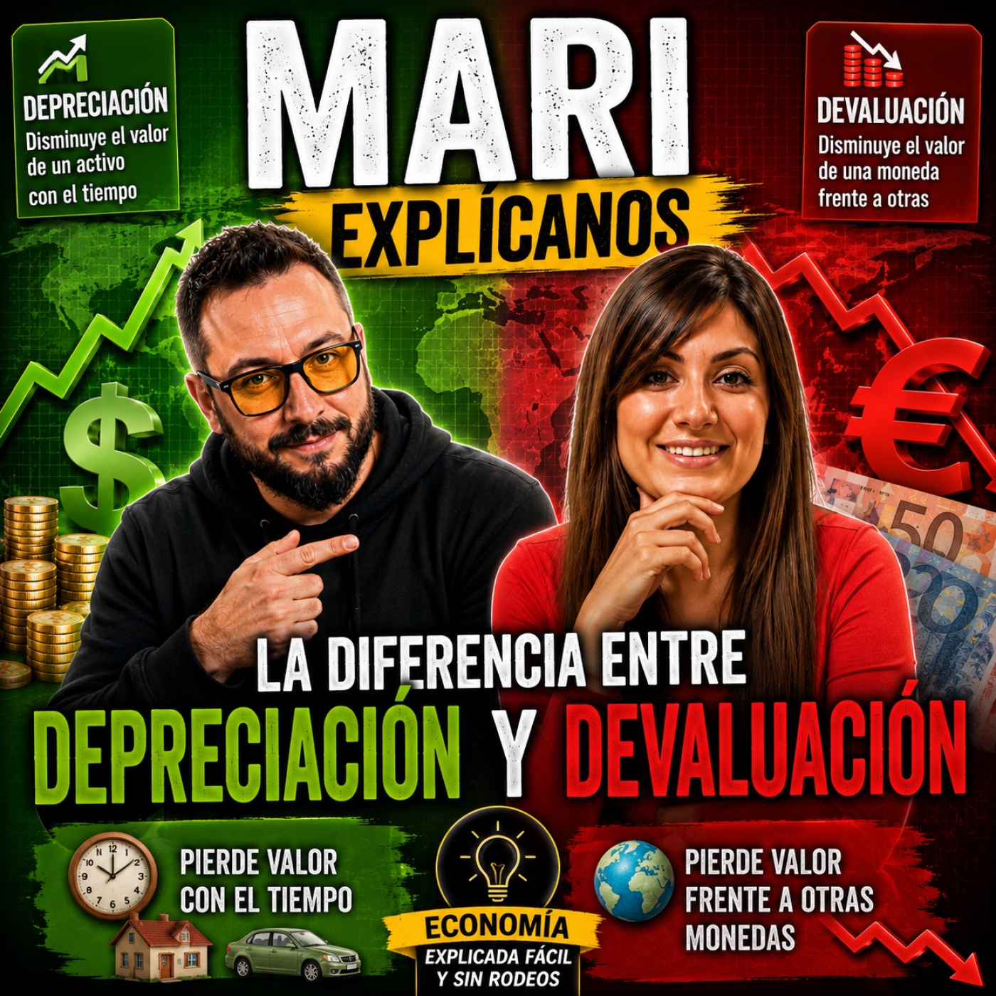 Mari explícanos la diferencia entre depreciación y devaluación episode artwork