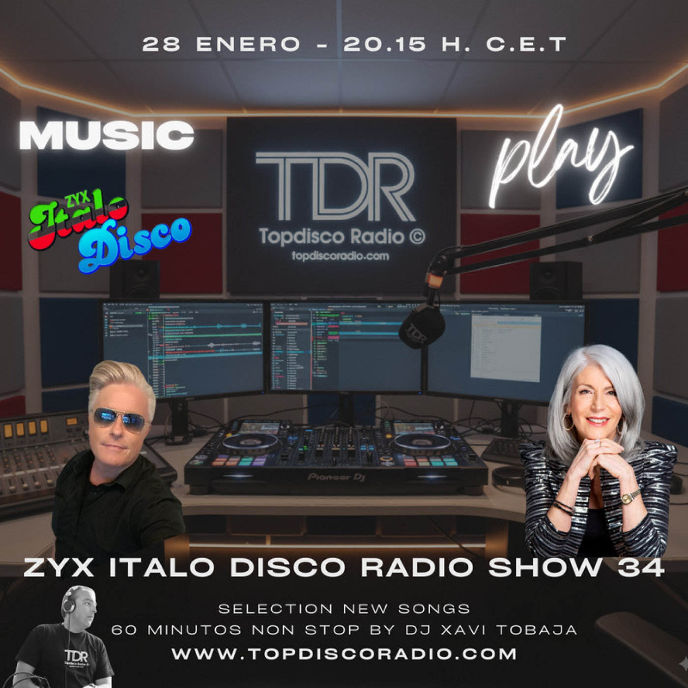 Music Play Programa 296 ZYX Italo Disco Radio Show 34 episode artwork