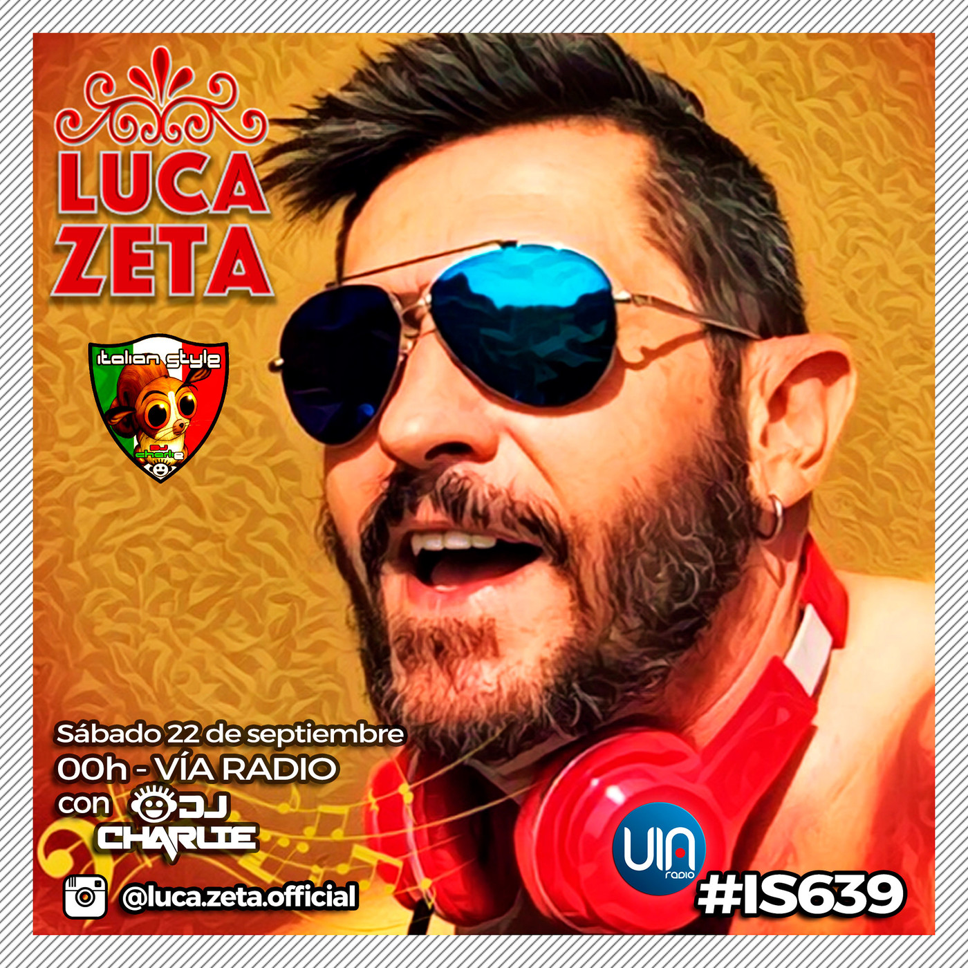 Italian style radio show 639 22-09-2018 episode artwork
