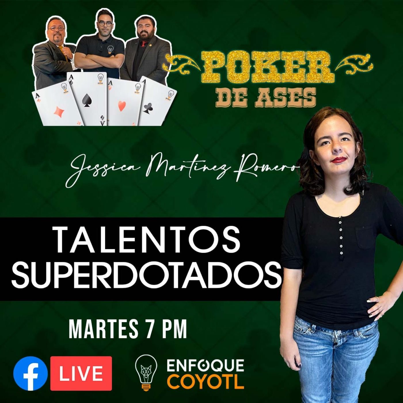 POKER DE ASES - CON ENFOQUE