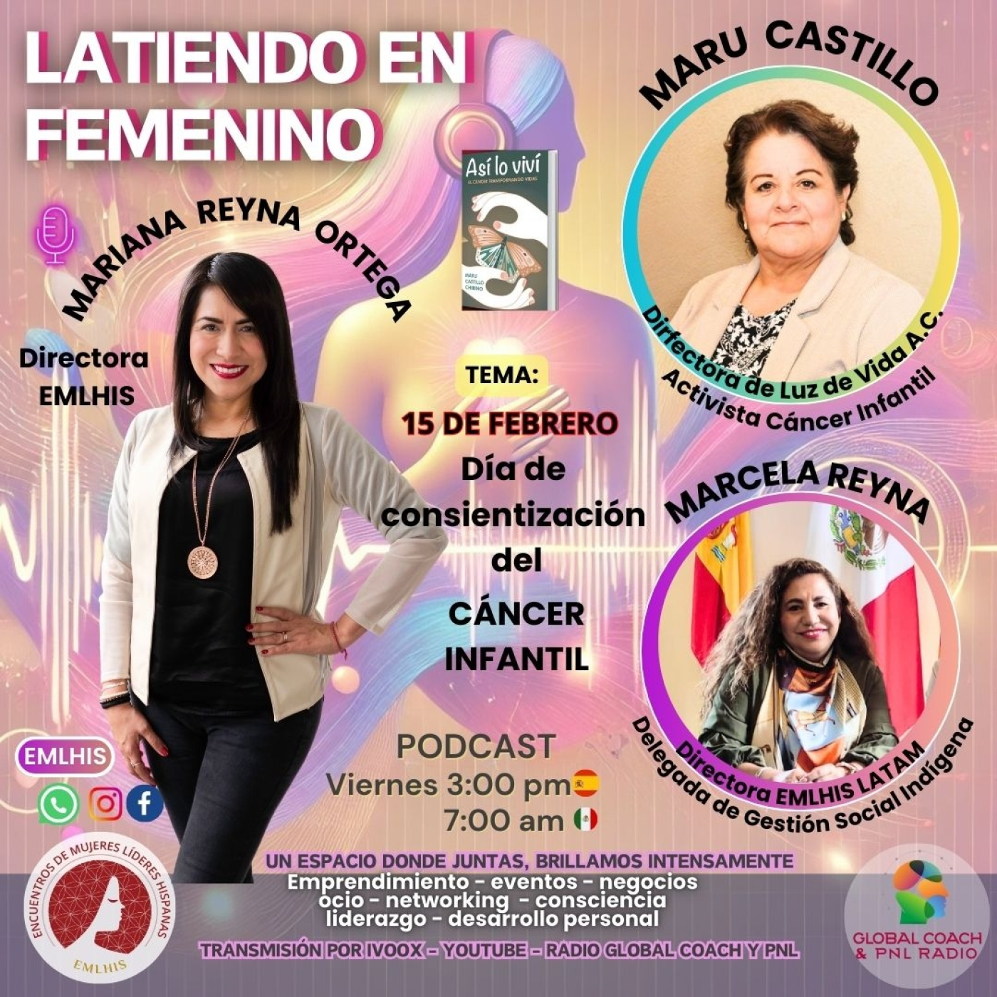 Concientizando sobre el cáncer infantil: historia, esperanza y acción. Fundación Luz de Vida A.C. episode artwork
