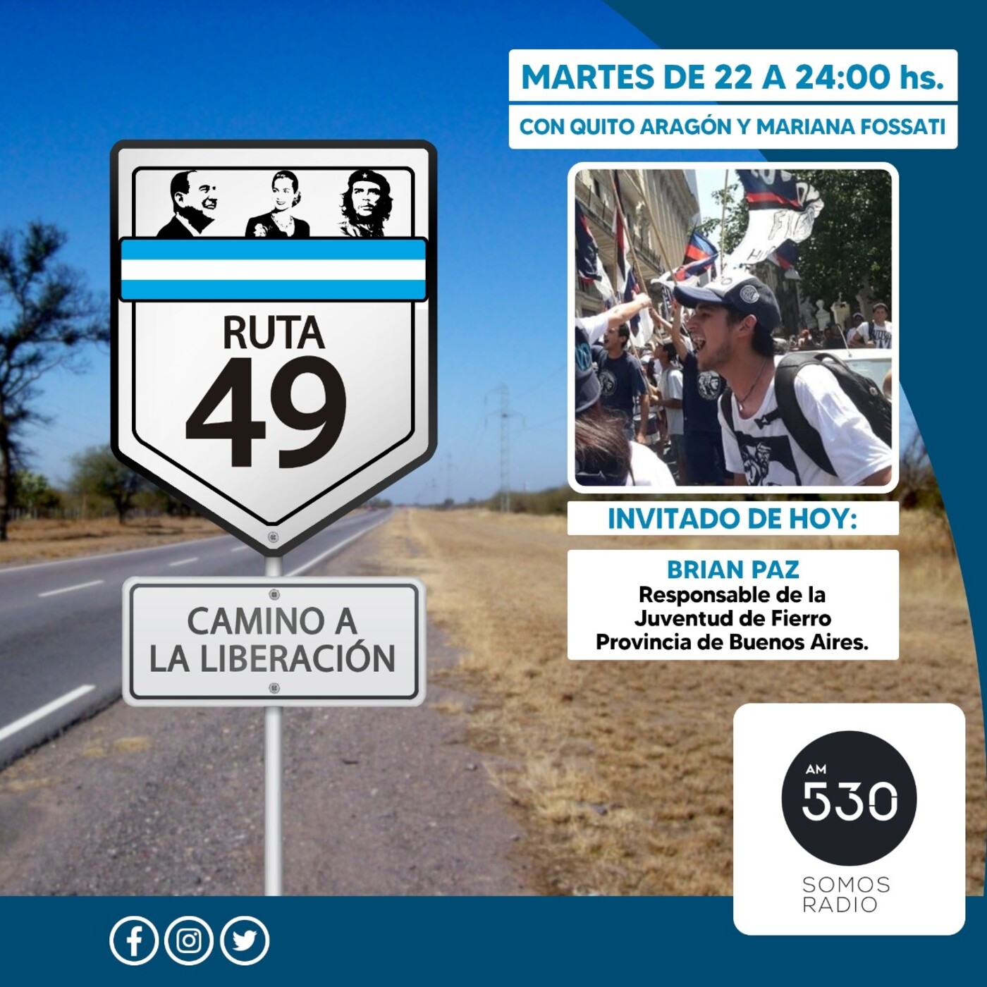 Ruta 49, El Camino de la Liberación