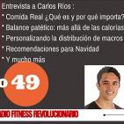 Episodio 49: Entrevista con Carlos Ríos, sobre balance patético, estrategias para personalizar dietas y mucho más