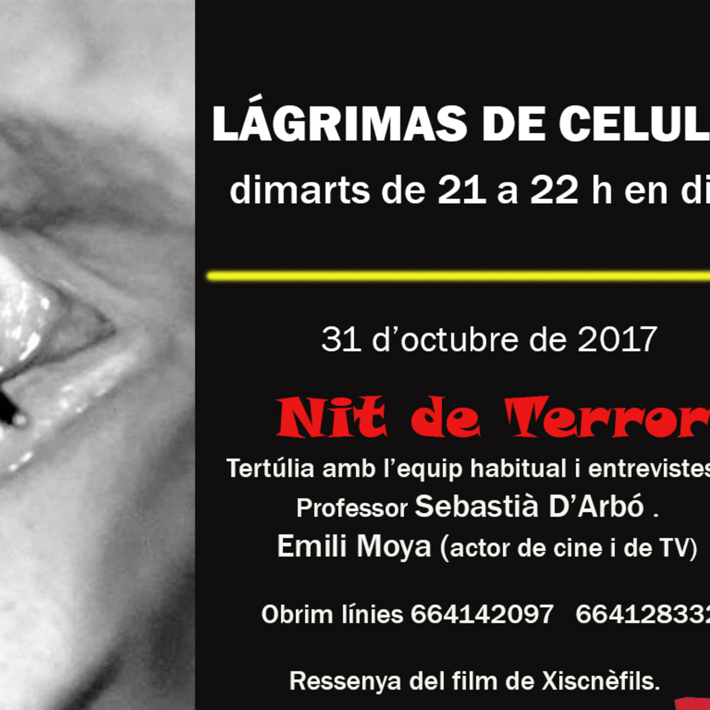 Lágrimas de Celuloide; Cine de terror y fantástico debate