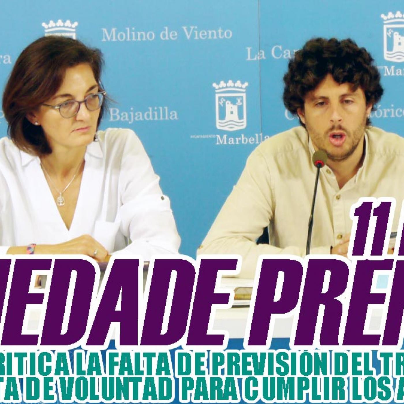 Ruedas de Prensa CSSP - PODEMOS