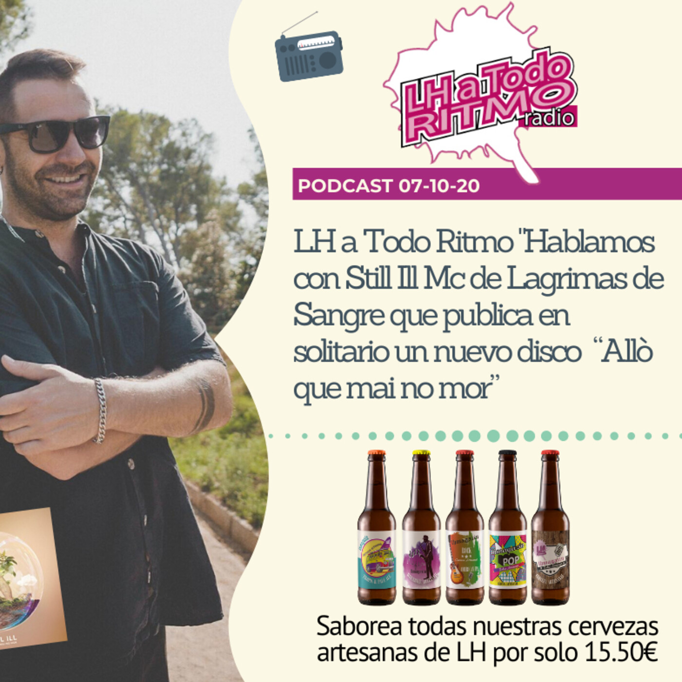 LH a Todo Ritmo - “Hablamos con Still Ill Mc de Lagrimas de Sangre que publica un nuevo disco” episode artwork