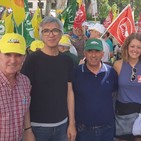 Declaraciones Manuel Lay, coordinador IU Sevilla, en concentración en defensa de la Aceituna de Mesa
