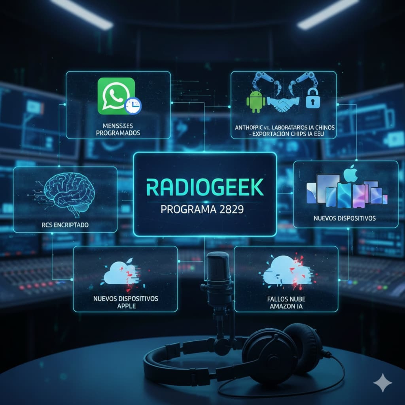 Radiogeek 2829 - La IA de Amazon provoca fallos en su nube