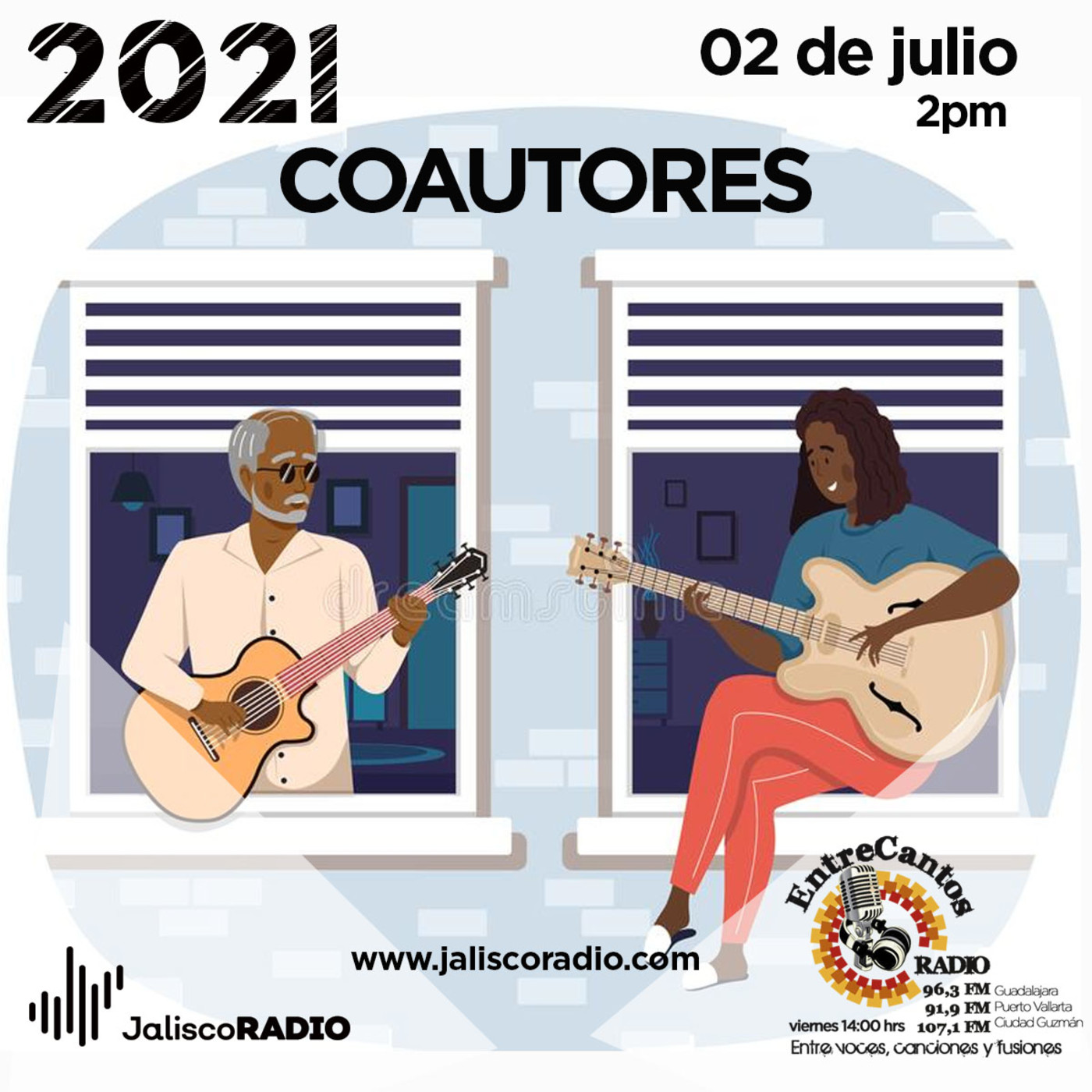 Programa Entrecantos 02 de julio, 2021: Coautores episode artwork