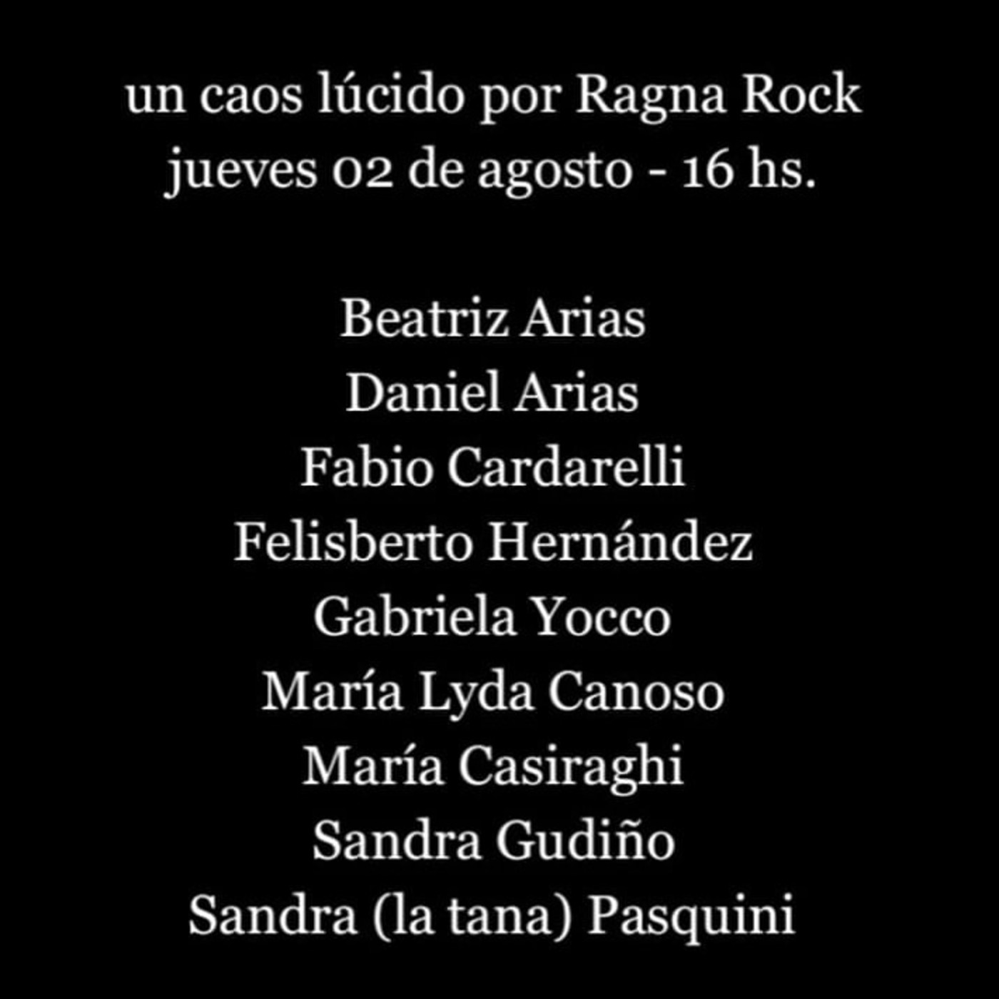 un caos lúcido