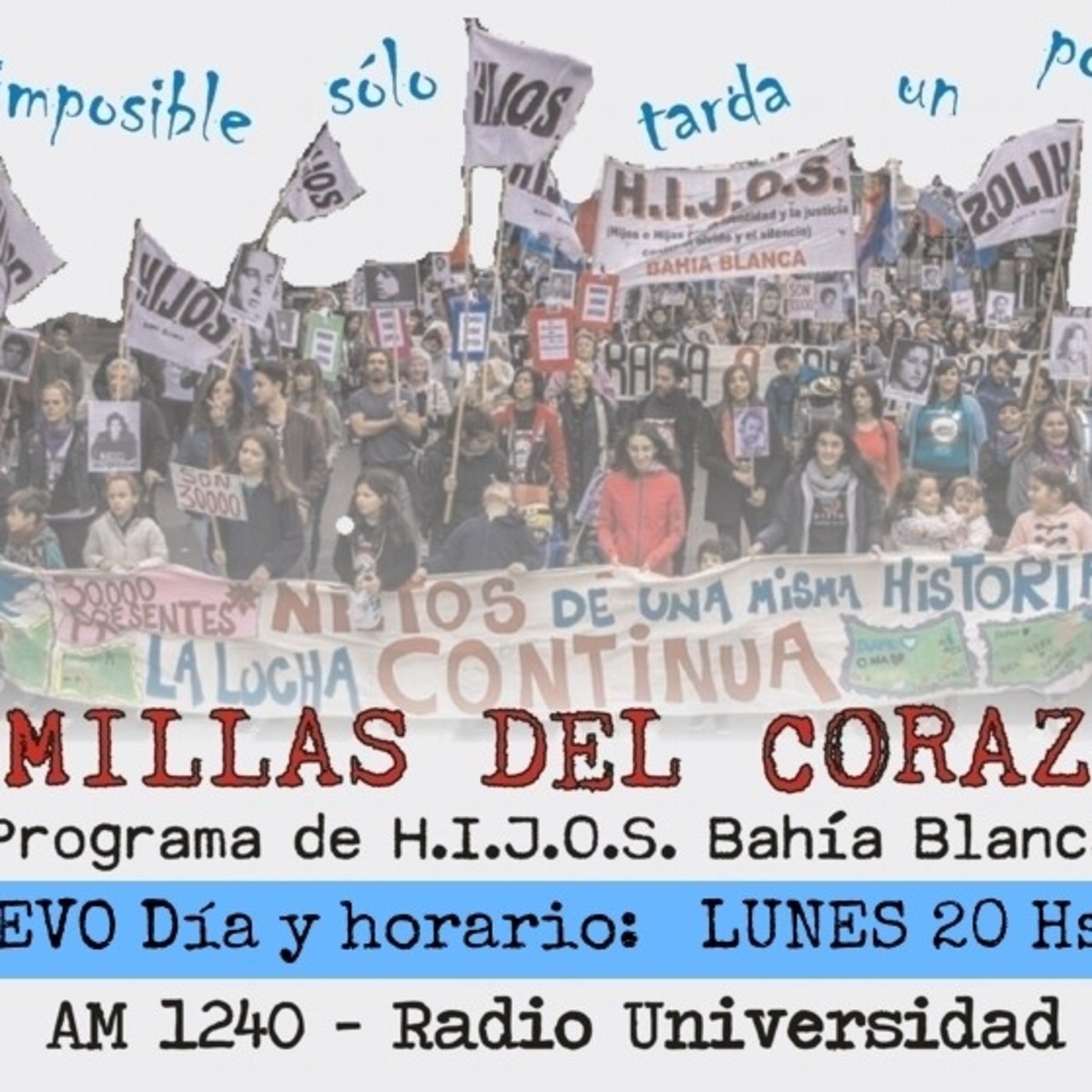Semillas del Corazón Programa de HIJOS BahiaBlanca