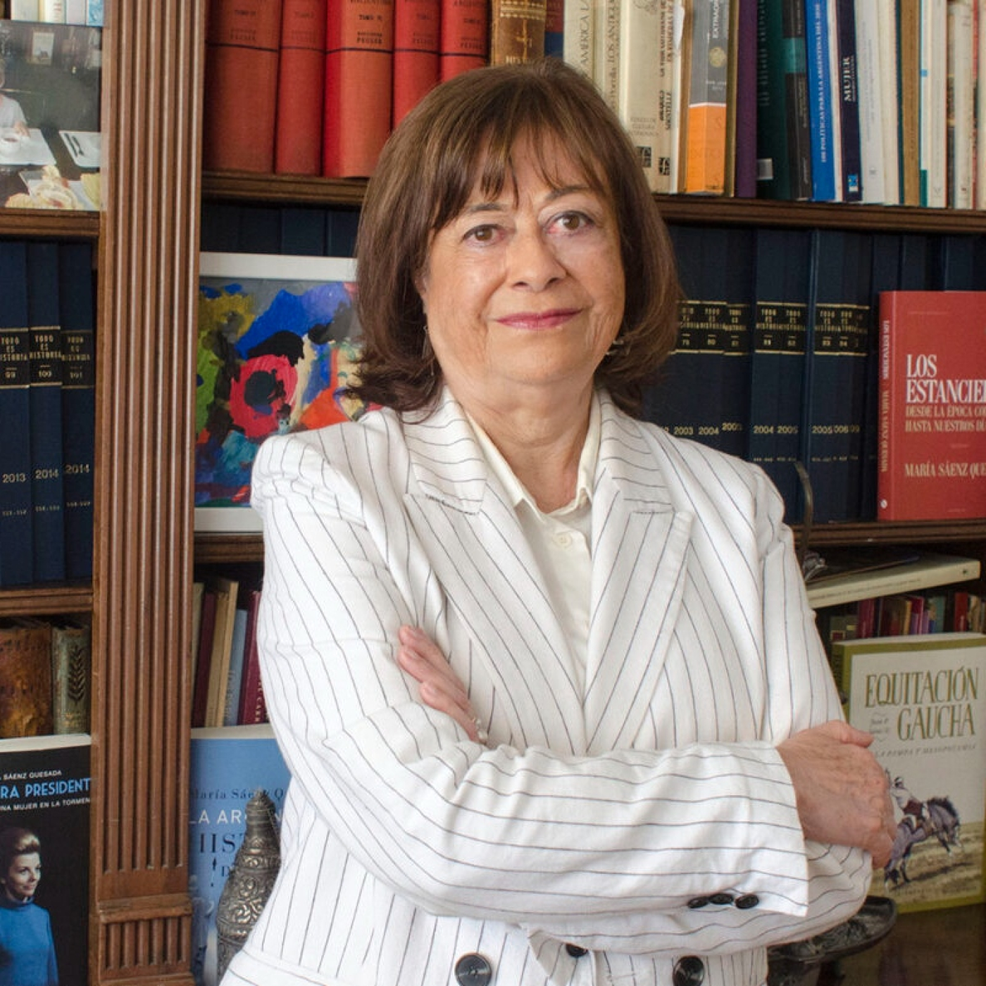 María Sáenz Quesada (Historiadora, Escritora) Campo Minado @BalaguerAdriana