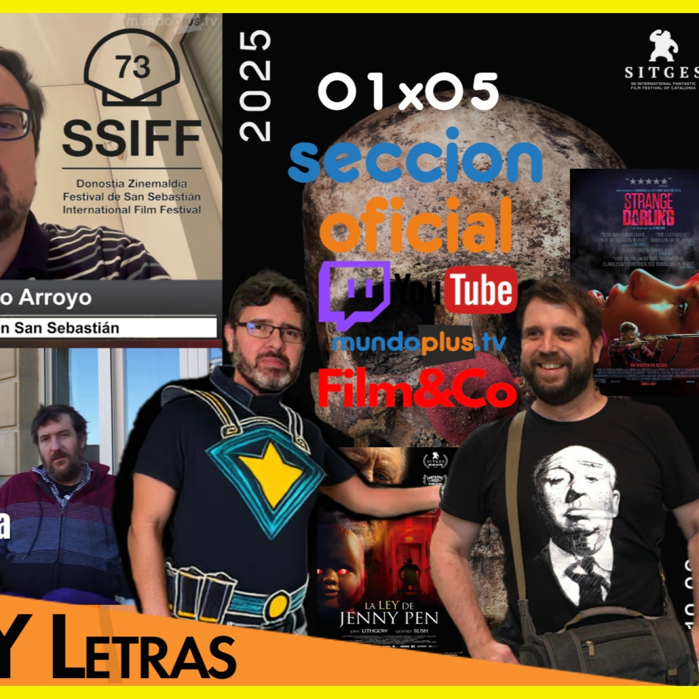 Pixeles y Letras, nuestro programa en colaboración con Film&Co, Hoy San Sebastian, Sitges y más cine