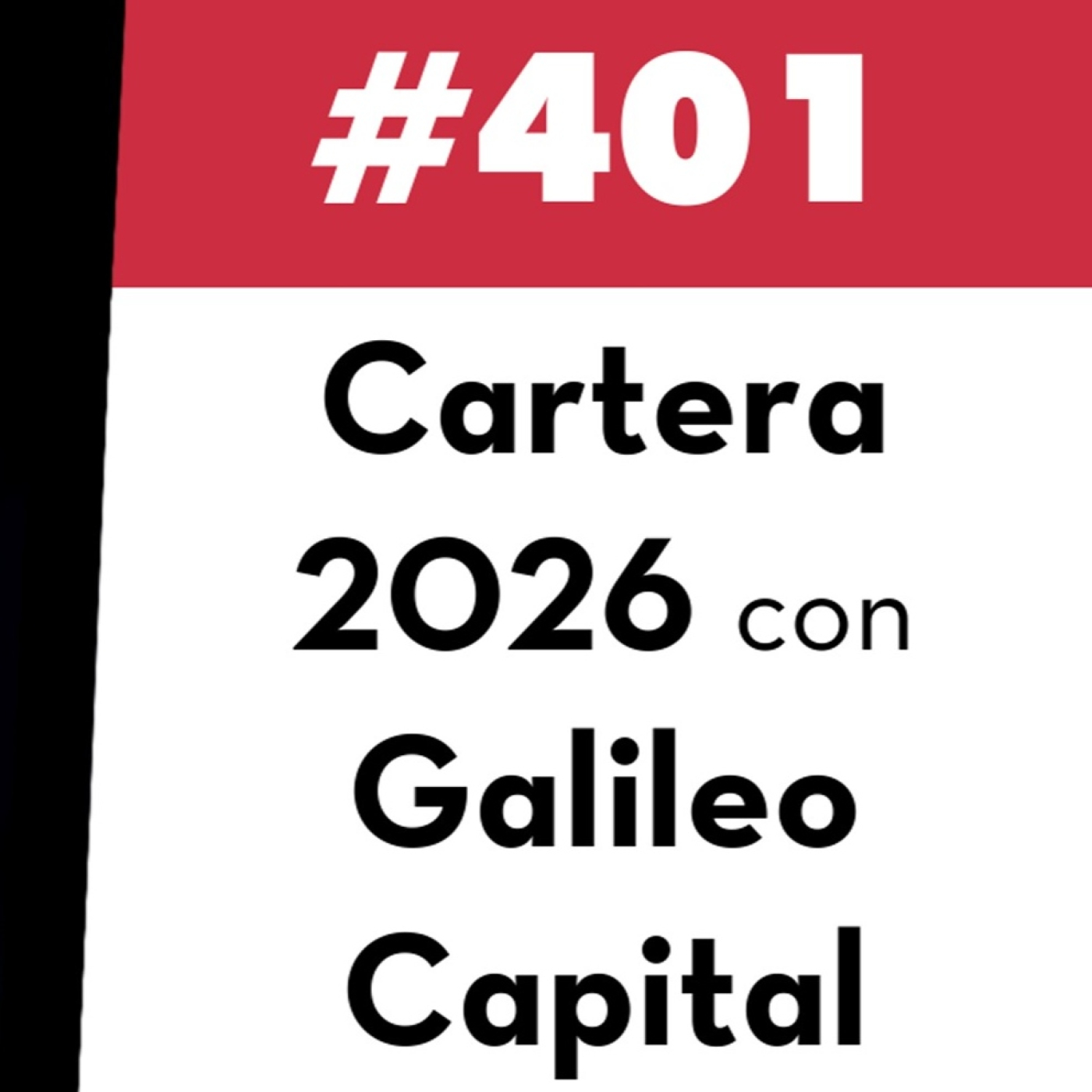 401. Cartera 2026 con Galileo Capital