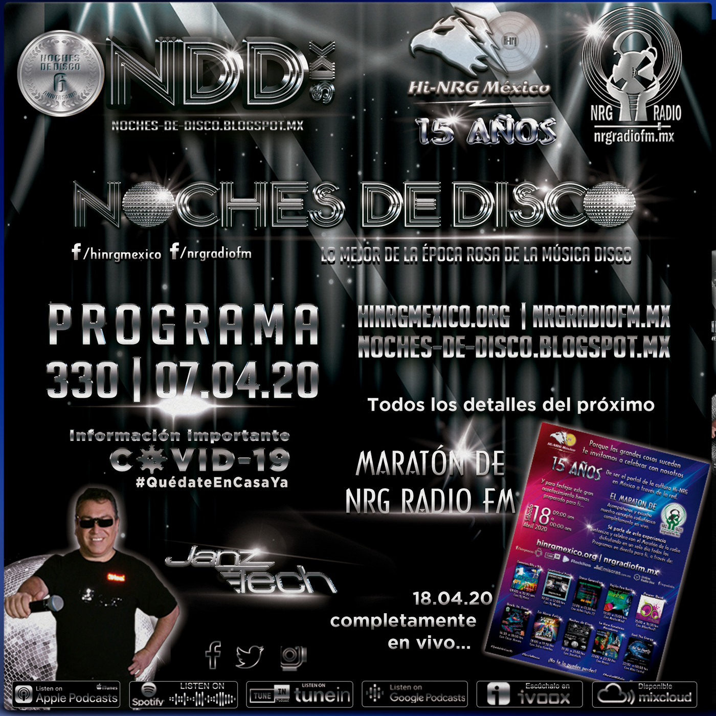 Noches de Disco de NRG Radio FM