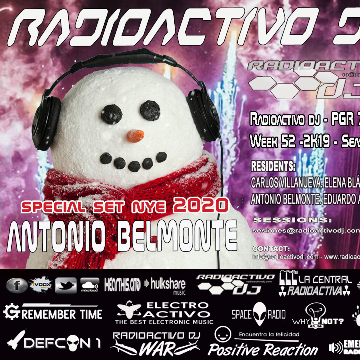 Radioactivo dj 52-2019 by Carlos Villanueva