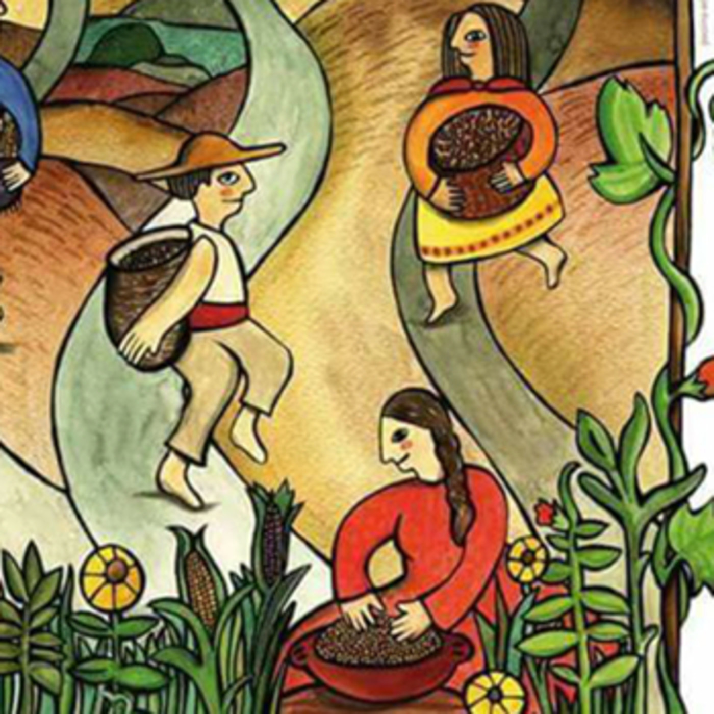 Mujer santuareña 'tejiendo lazos de unidad'
